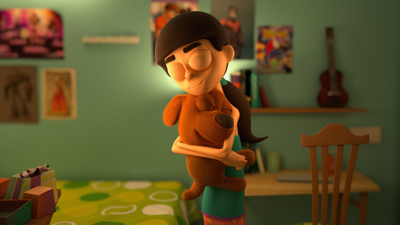2D art 3d animation Character design  compositing Computer Animation  lighting modeling rendering short film story
