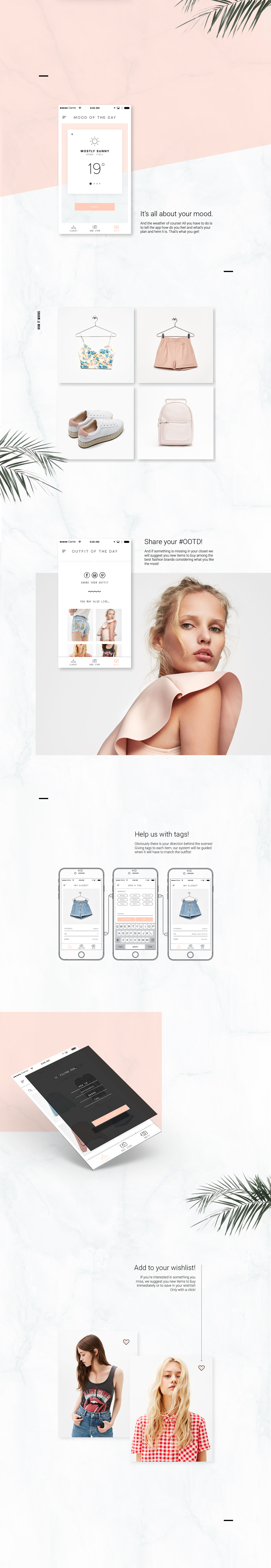 IU/UX app design Interaction design  inspire mobile UserExperience Fashion  uiux Webdesign