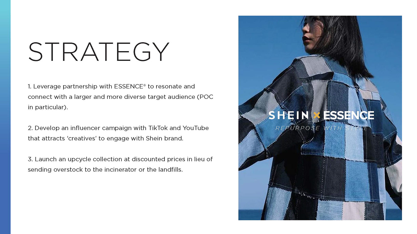 Advertising  brand identity campaign design Fashion  marketing   shien Sustainable Fashion upcycling visual identity