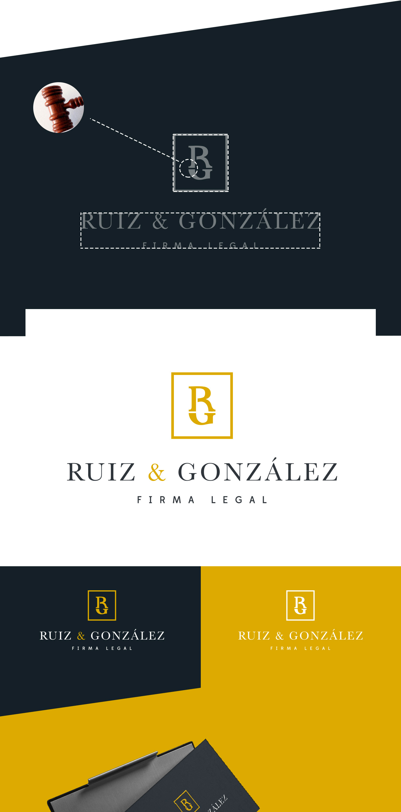 branding  Identidad Corporativa Logotipo abogados