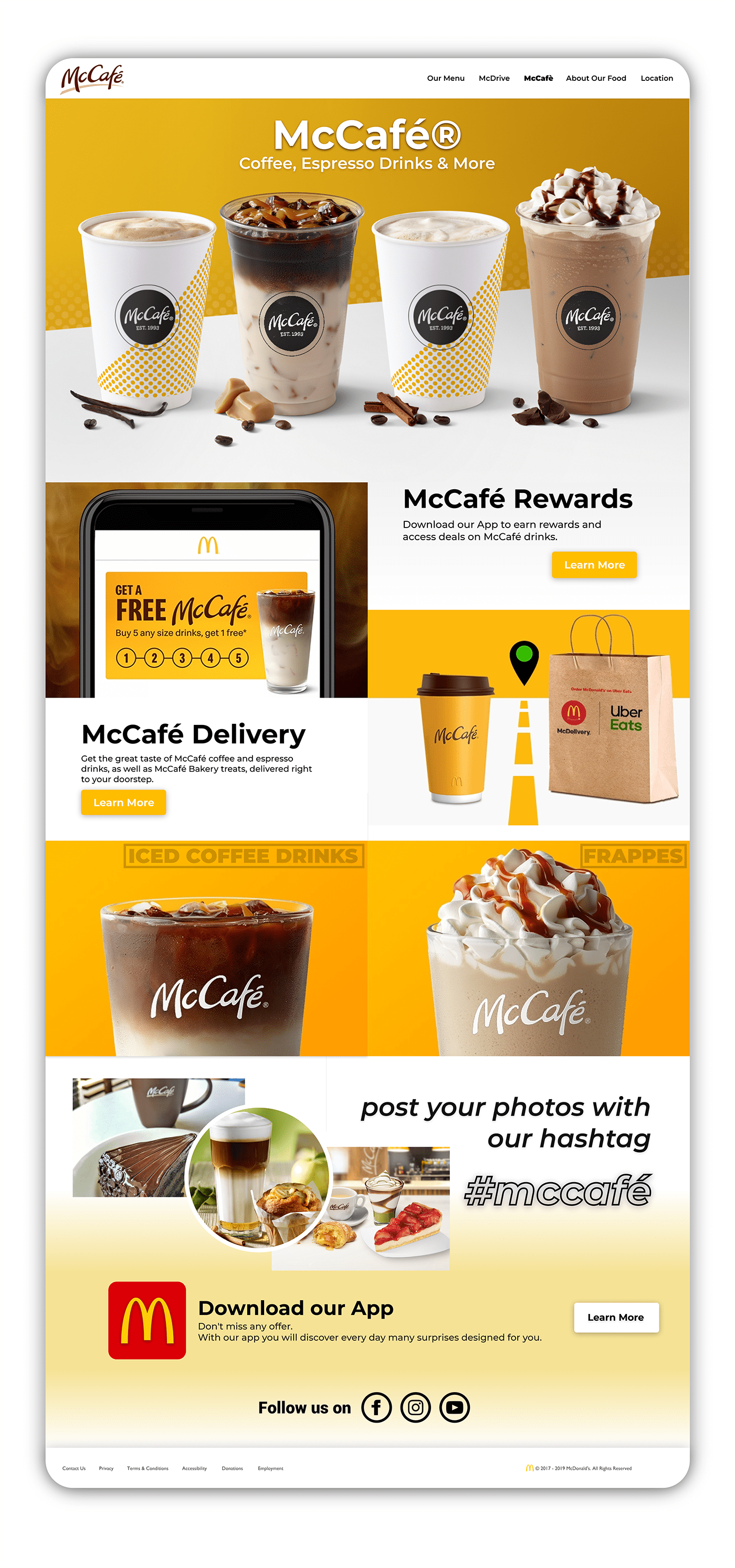 McDonalds logo branding  rebranding redesign UI mcdonald's