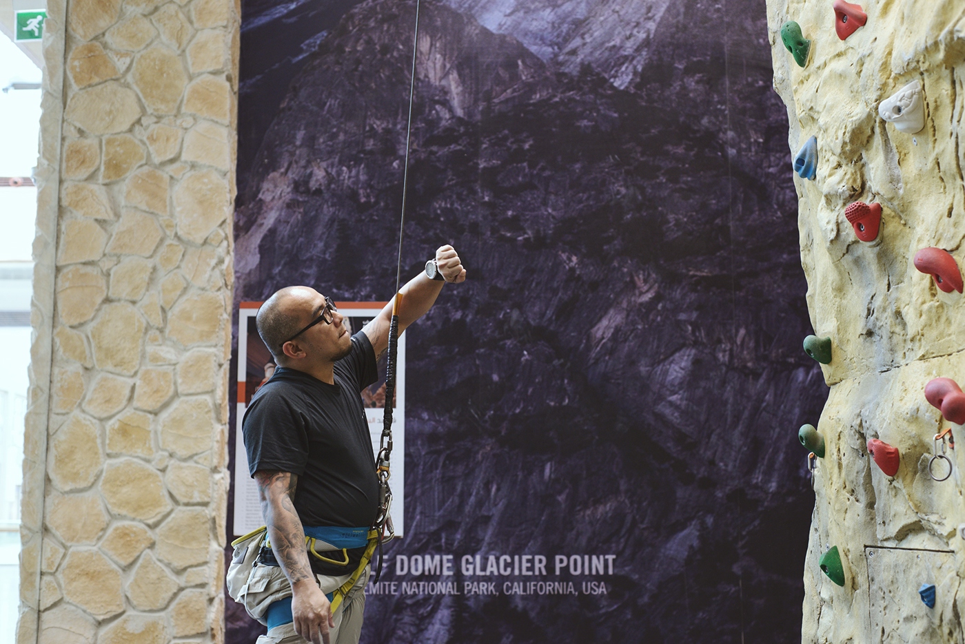 Indoor Rock climbing UAE AbuDhabi