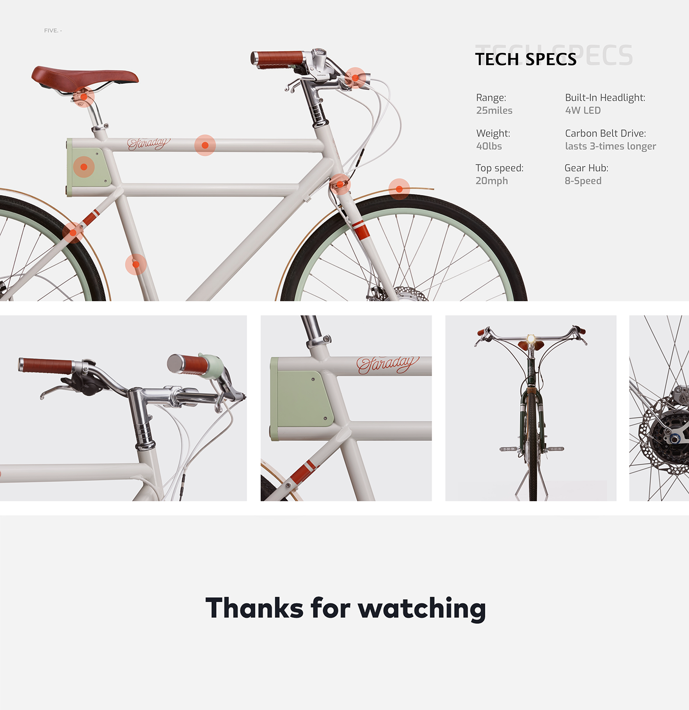 Bike faraday Interface UI interaction motion graphic Adobe XD user experience after effects Web Design 