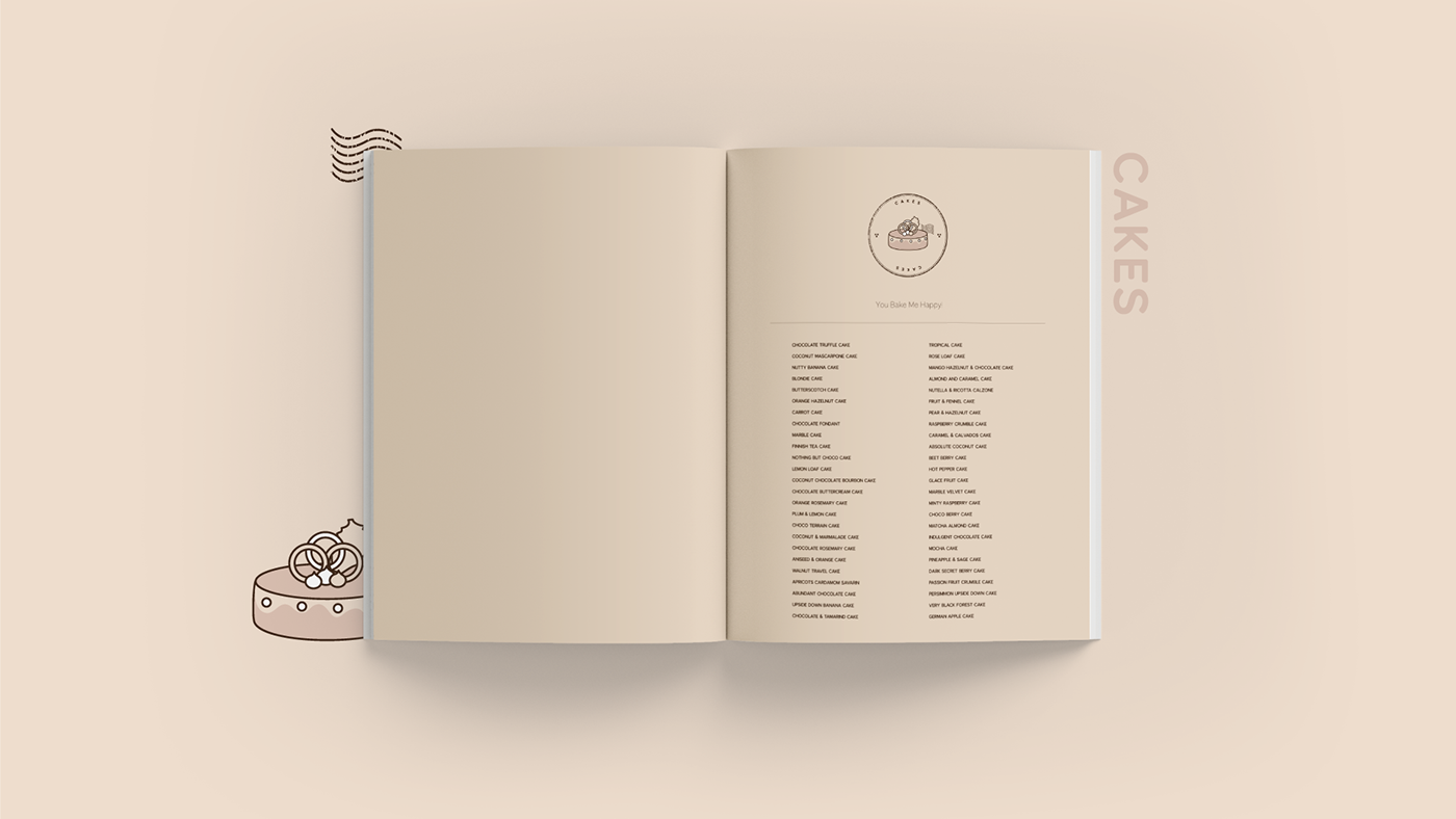 design Food  publication design print book design