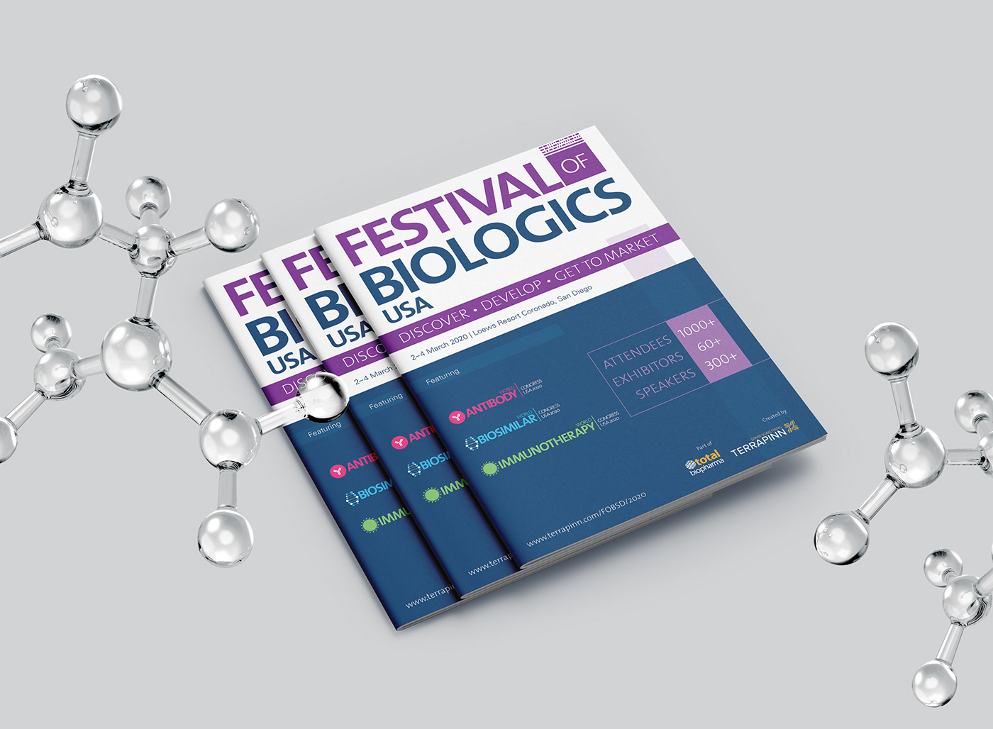 BIOLG Biologics brochure conference Event inforgaphic