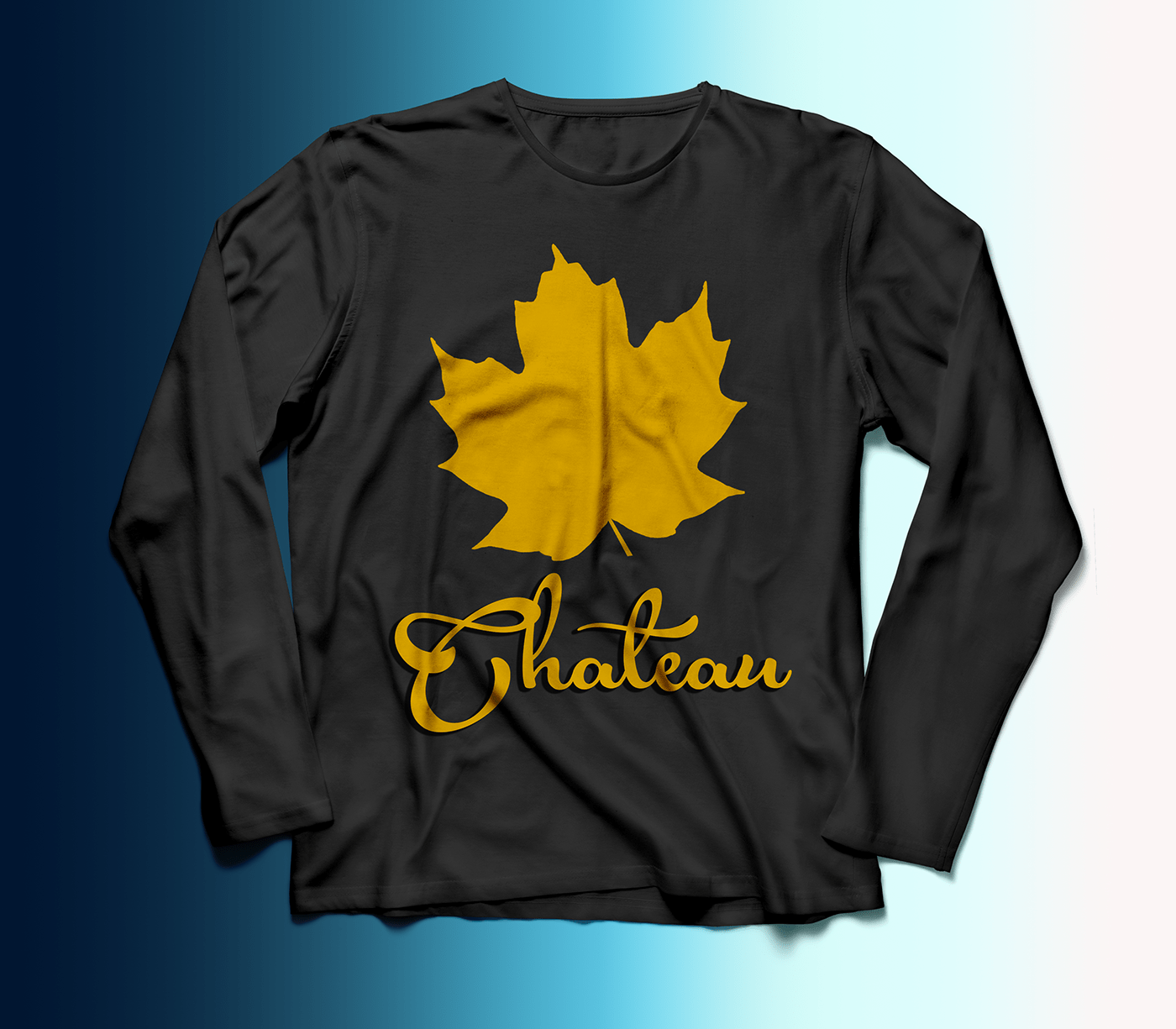 chateau branding  store text typo graphic design  color leaves egypt clothes