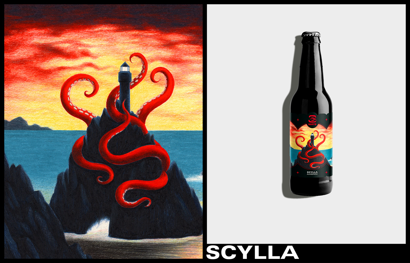 beer brand identity branding  brewery free graphic design  Label Logo Design Mockup Packaging