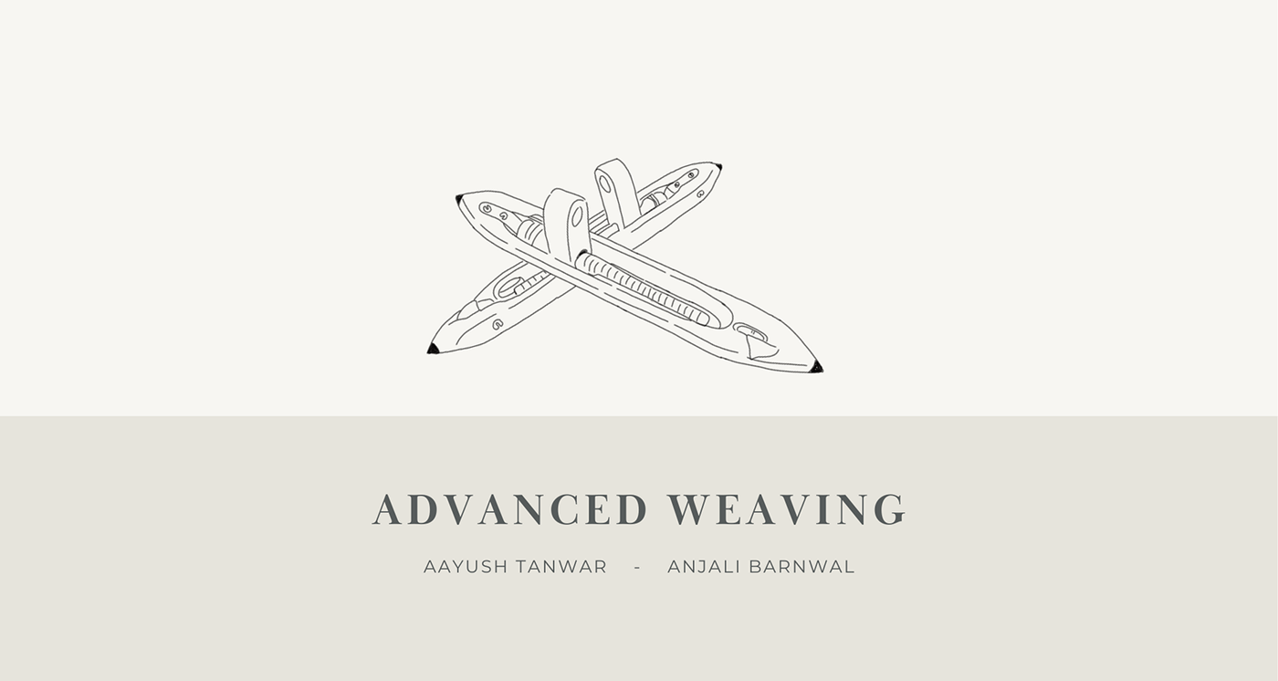 advanced weaving Handloom Weaving textile design  weave weaving