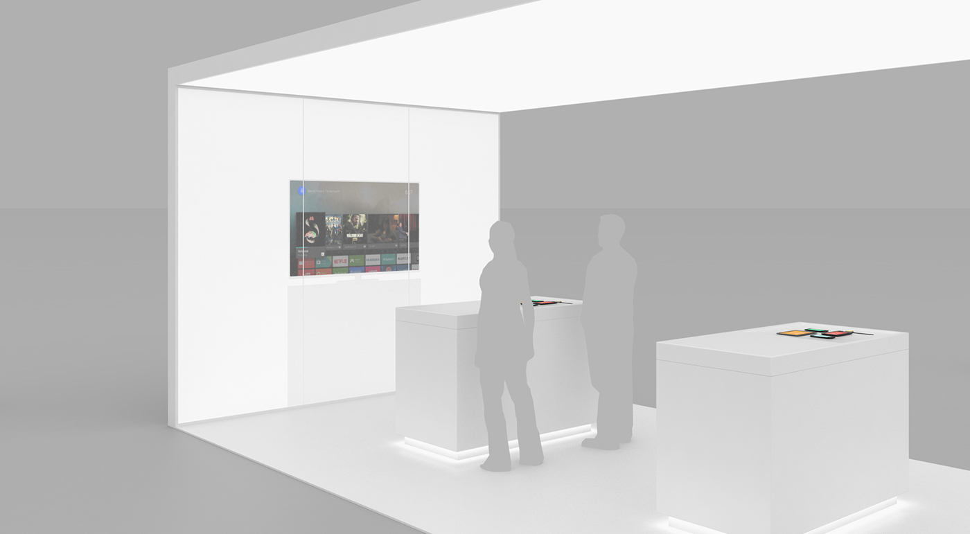 google android Exhibition  brand Technology interactive interaction Experience Retail