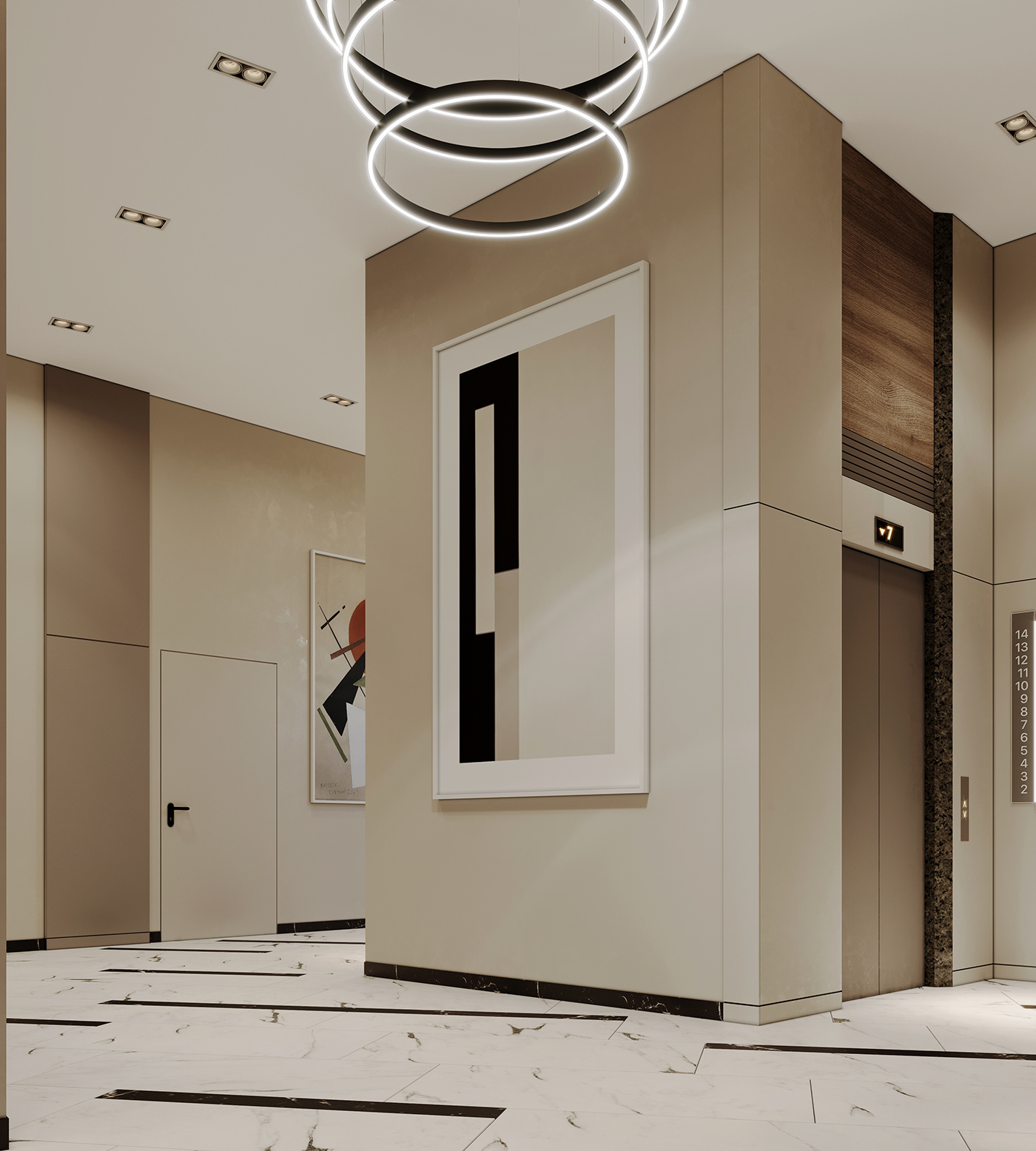 Interior visualization architecture archviz modern CGI corona decor