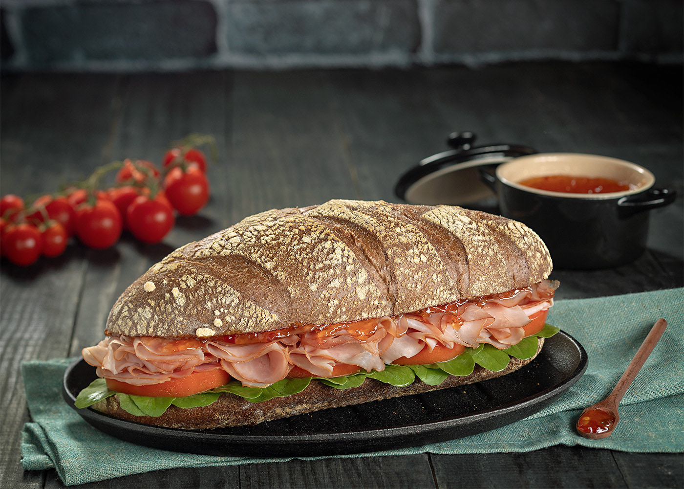 Advertising  bread Food  PDV sandwich