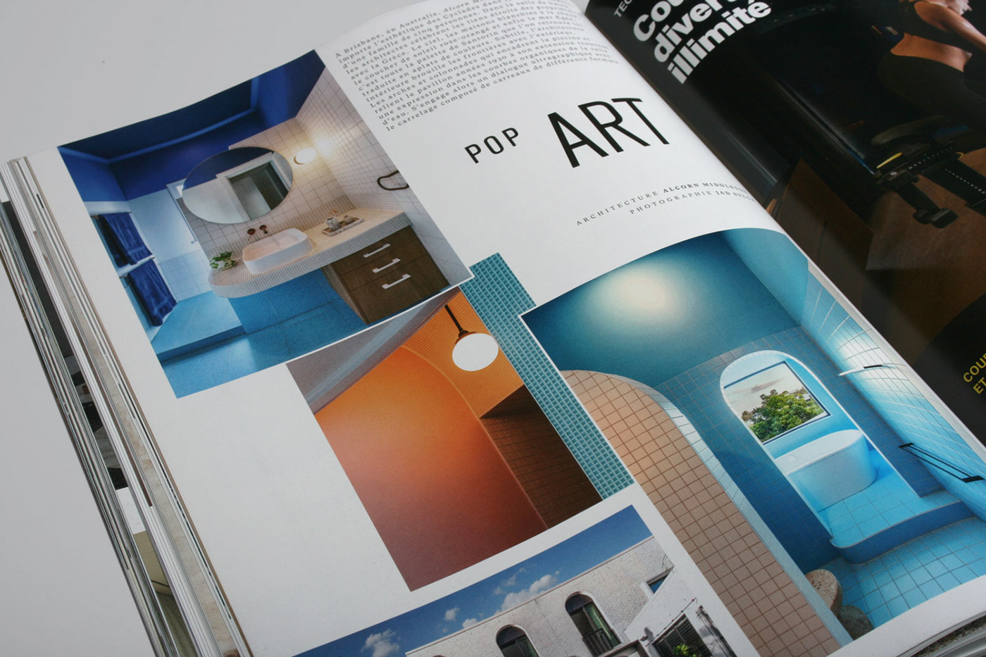 architecture art direction  design editorial design  Layout magazine swiss design typography  