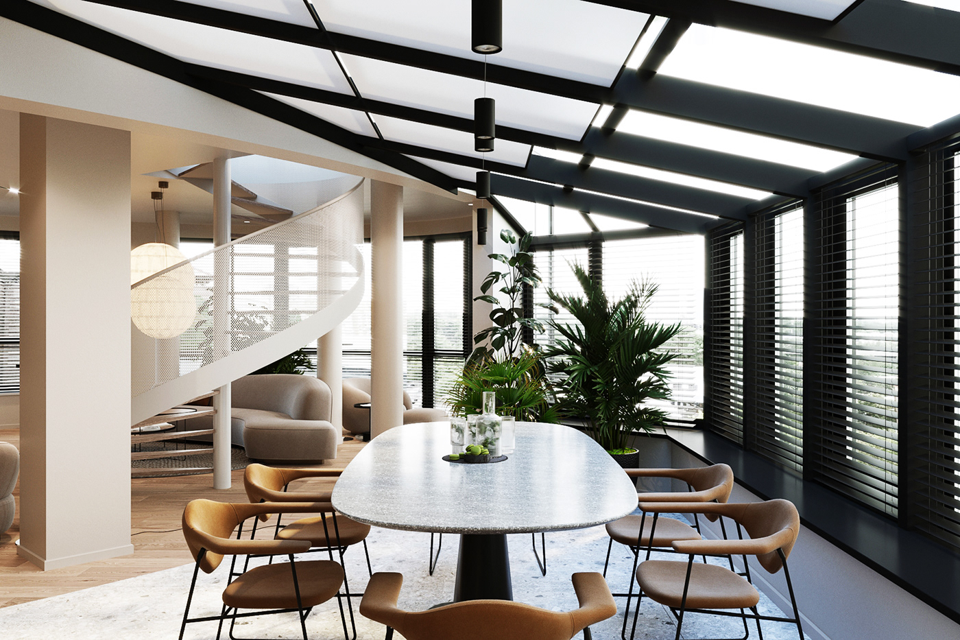 3ds max archviz corona render  design interior exterior Interior modern professional Render visualization