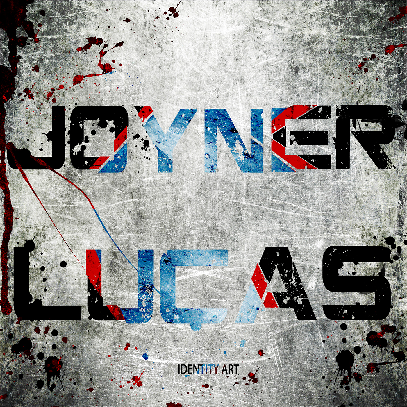 identity hip hop rap cover photoshop edit graphics design Joyner Lucas art