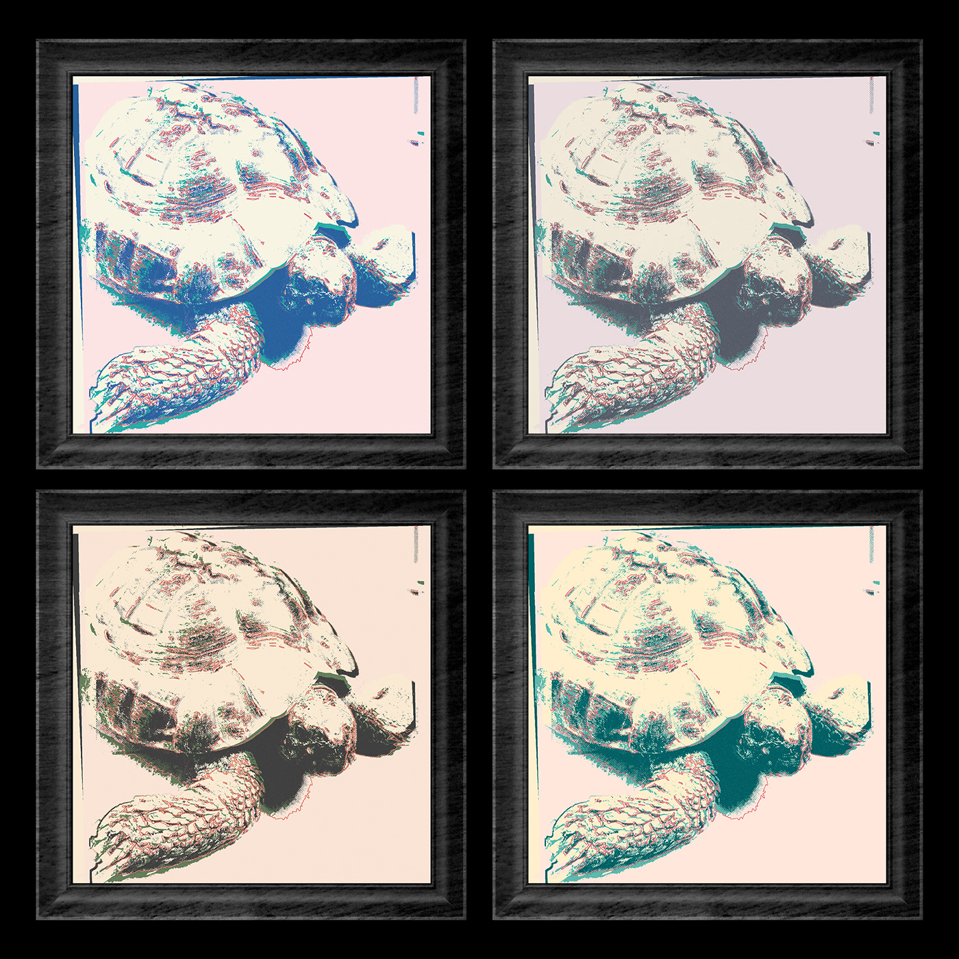 art behun Campbells digital illustration ladies and gentlemans pop Pop Art poster Turtle warhol