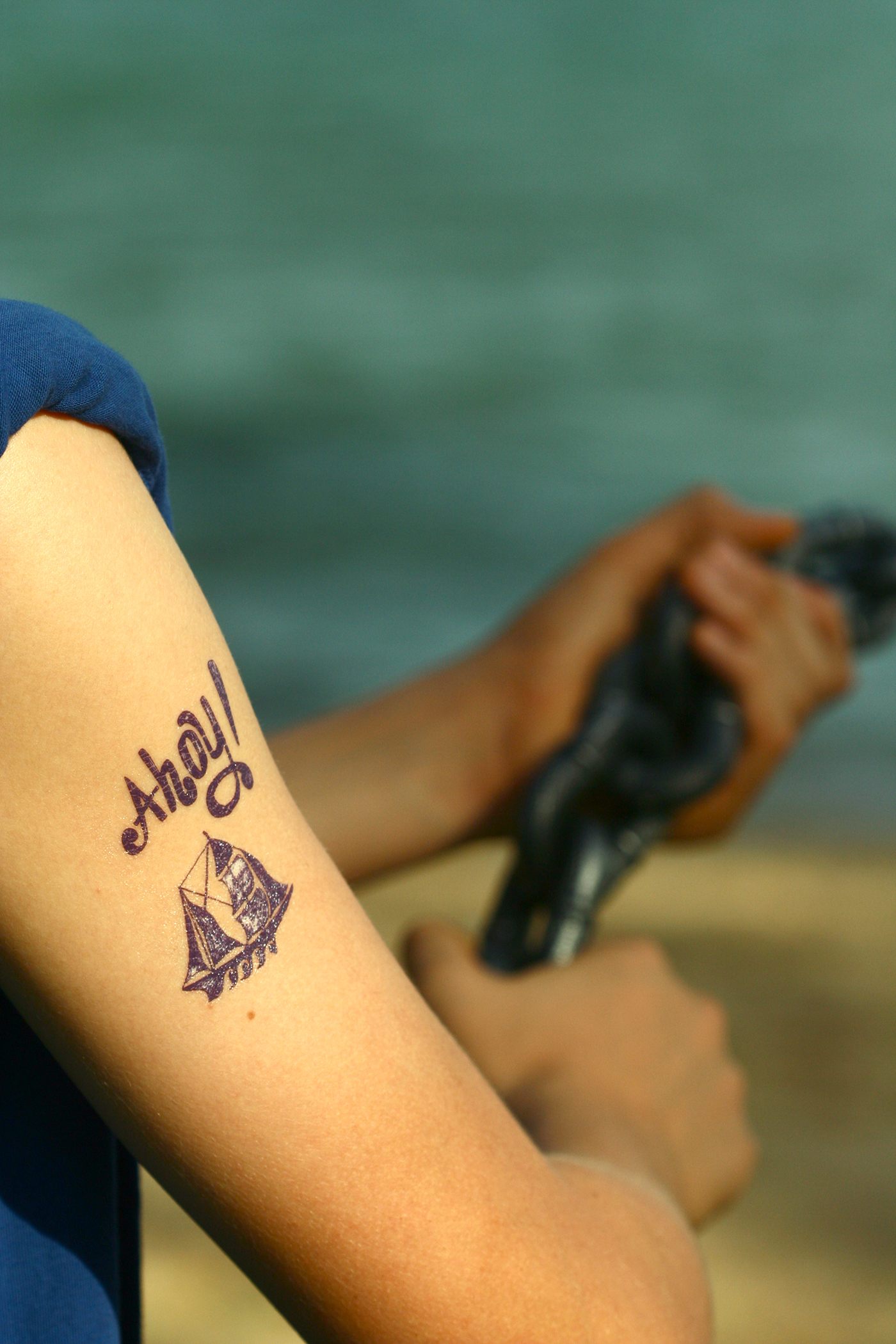 Nautical Designer Temporary Tattoos - Gumtoo on Behance