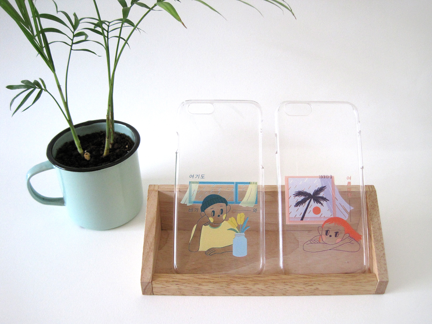 product design  Riso risograph riso printed postcard ILLUSTRATION  phone case design Packaging