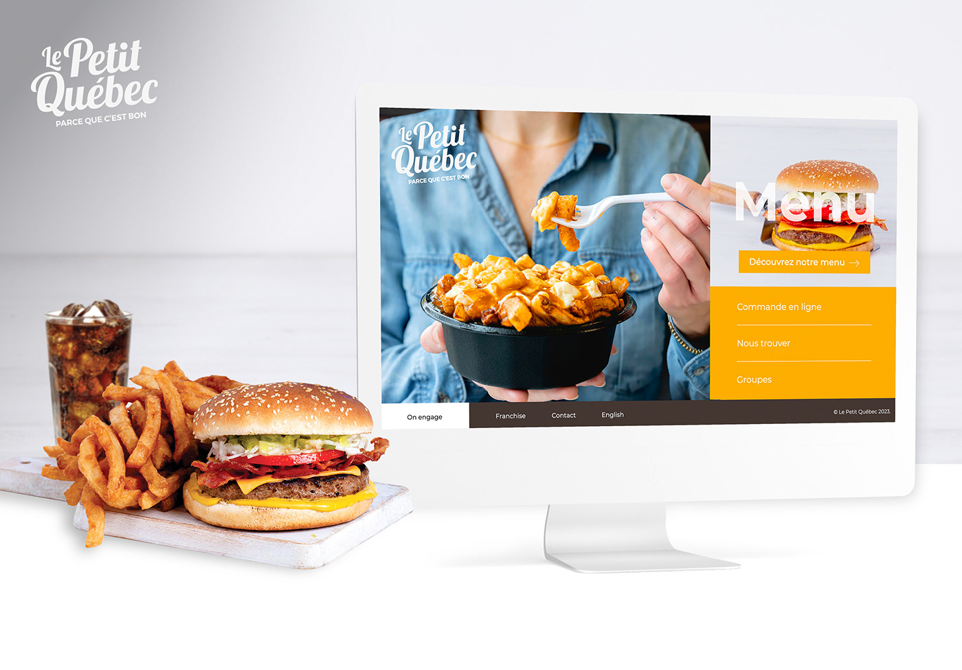 Fast food Food  foodphotography restaurant Web Design  Website