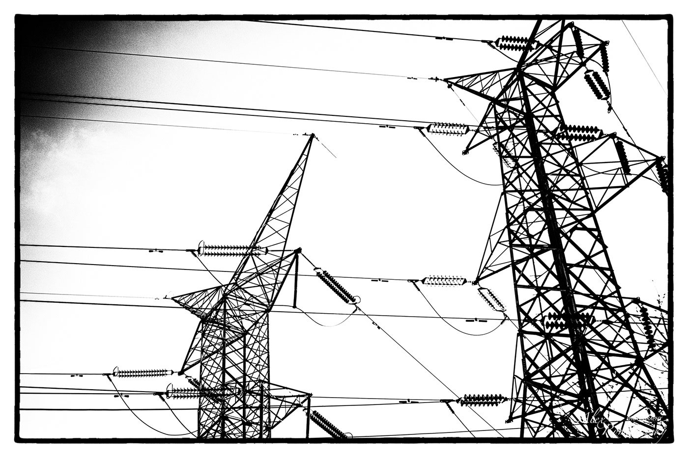 lines black and white power lines Photography 