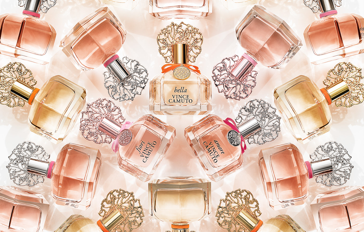 Fragrance and perfume photography for Vince Camuto by Timothy hogan in Los Angeles
