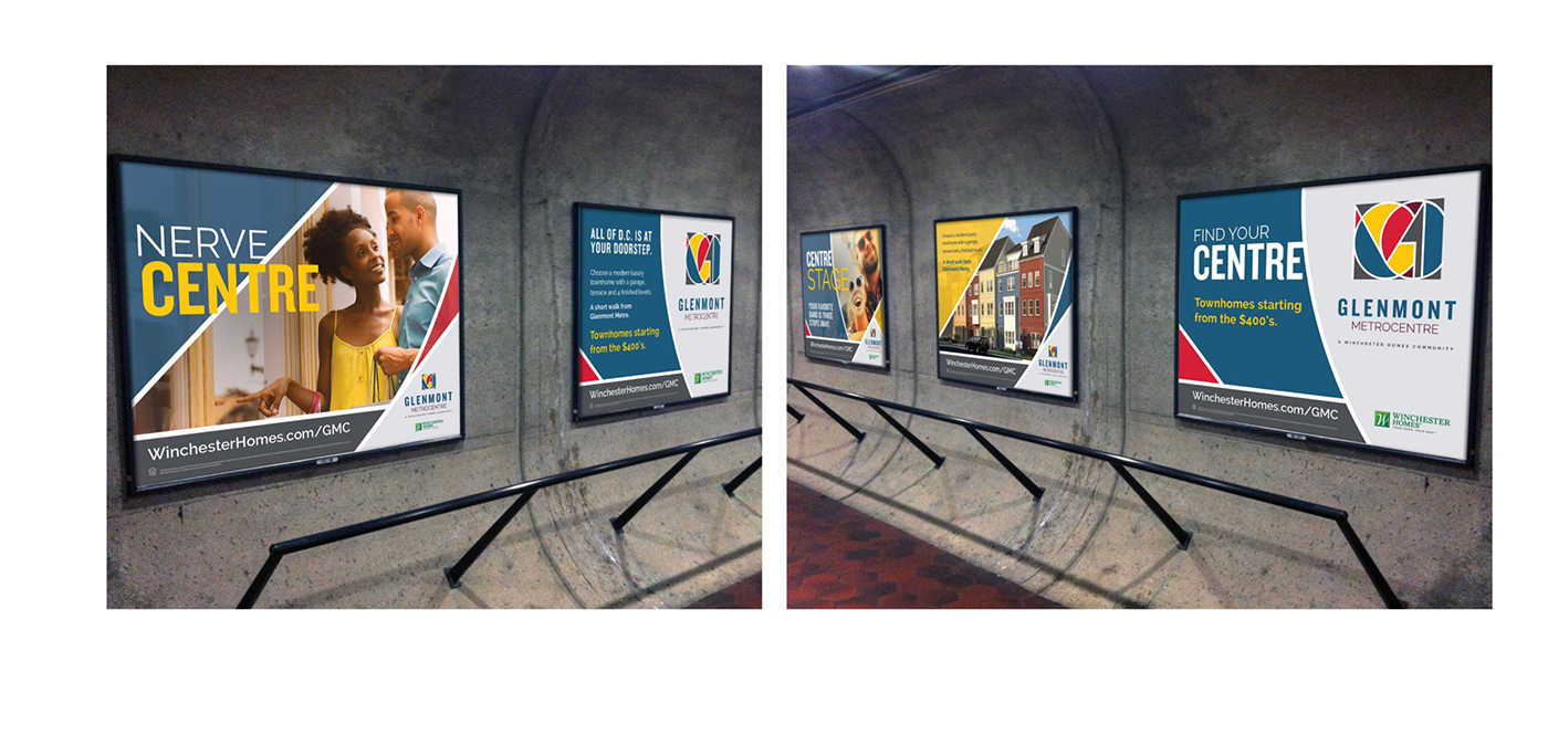 Advertising Campaign ad campaign homebuilder Homes metro metrocentre sales center interiors Sales Gallery