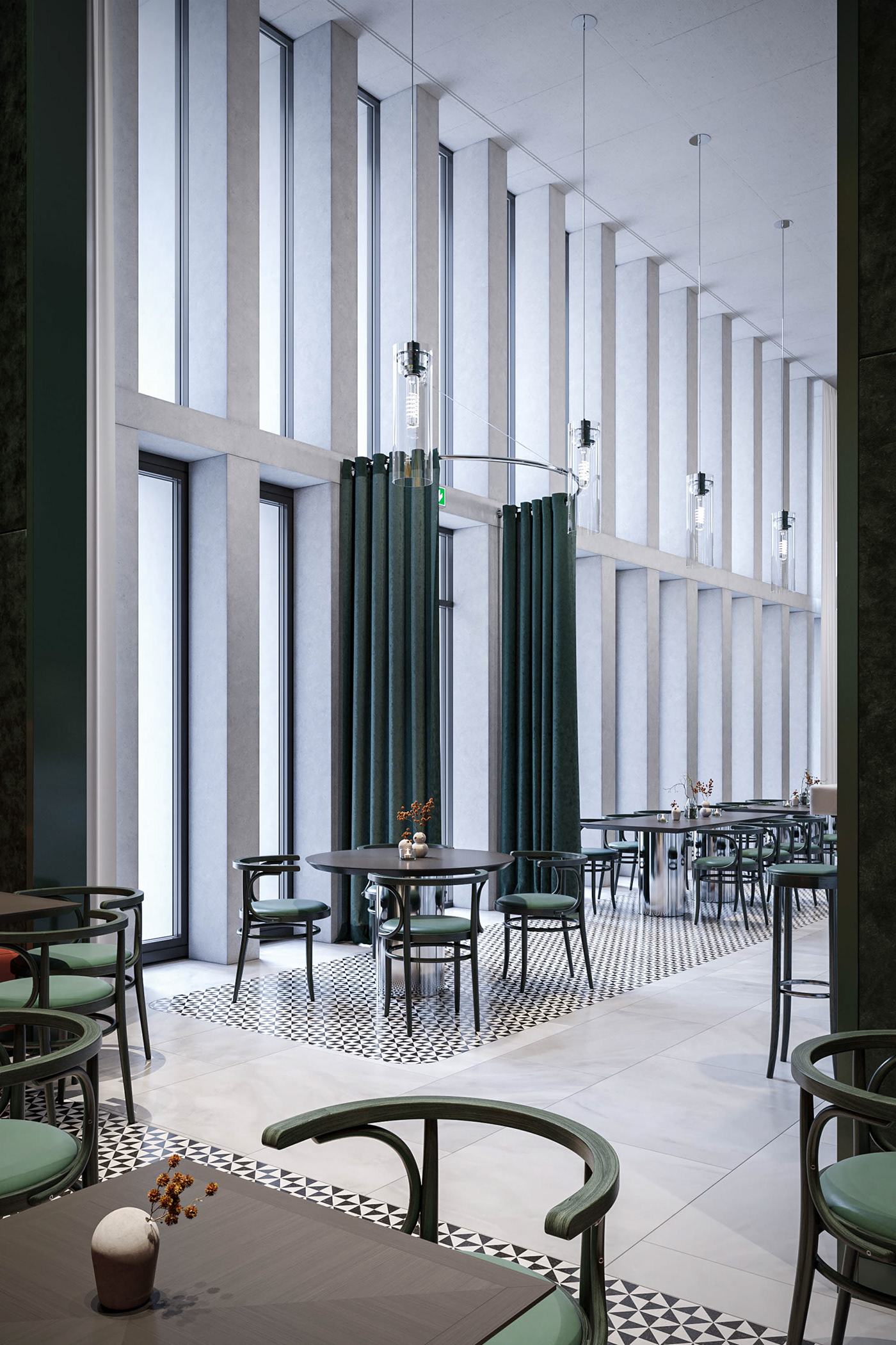 3D architecture archviz bar Interior interior design  photoshoot restaurant Switzerland Zurich