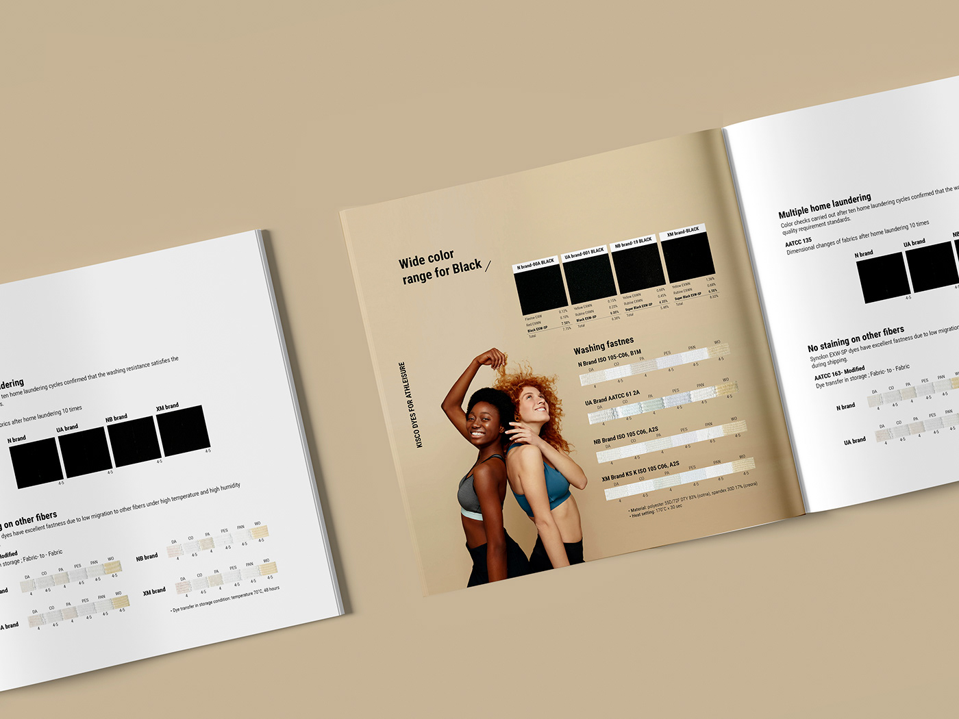 book brochure brochures catalog editorial editorial design  Fashion  sports workout Yoga