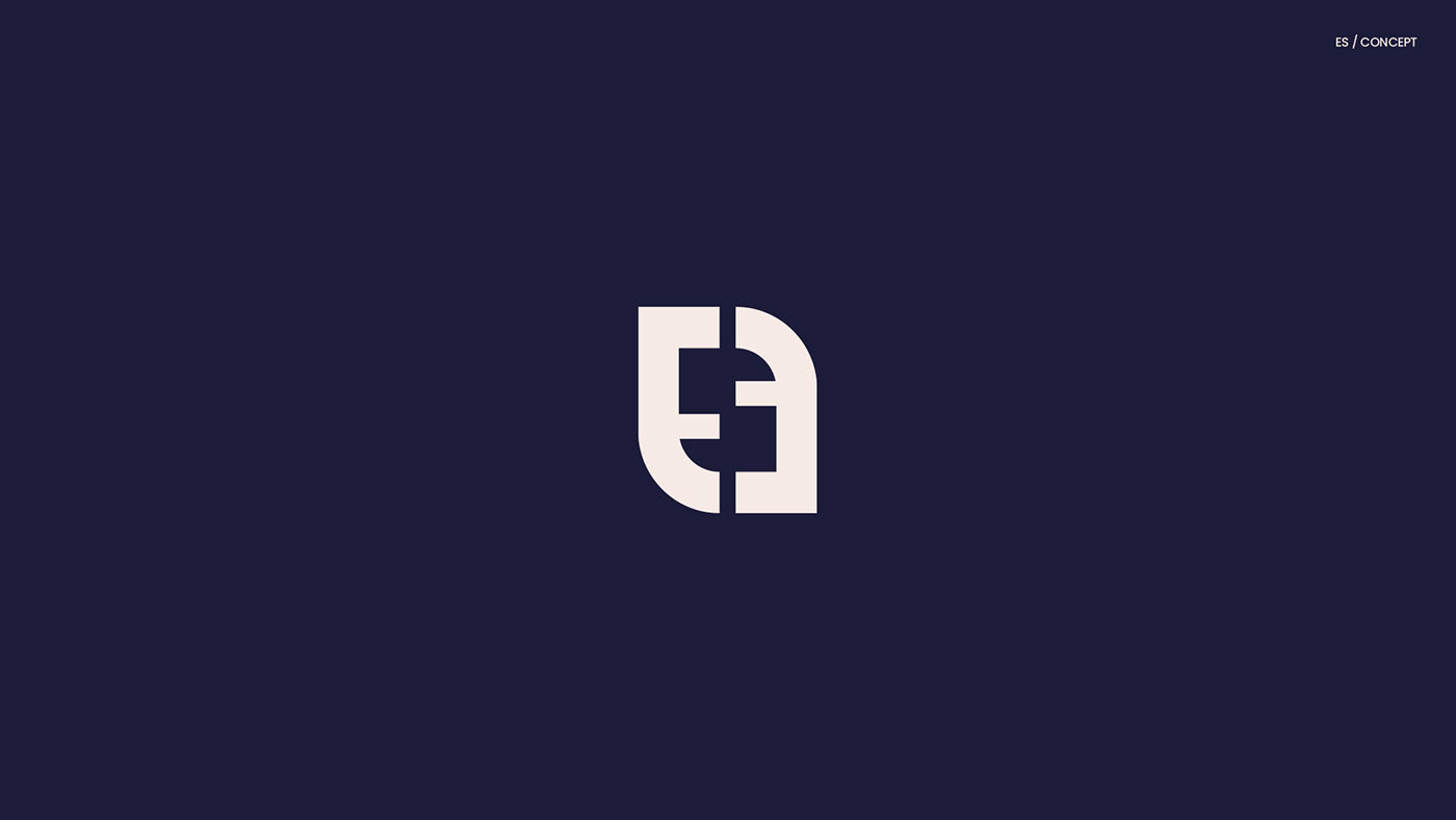 ES concept logo design