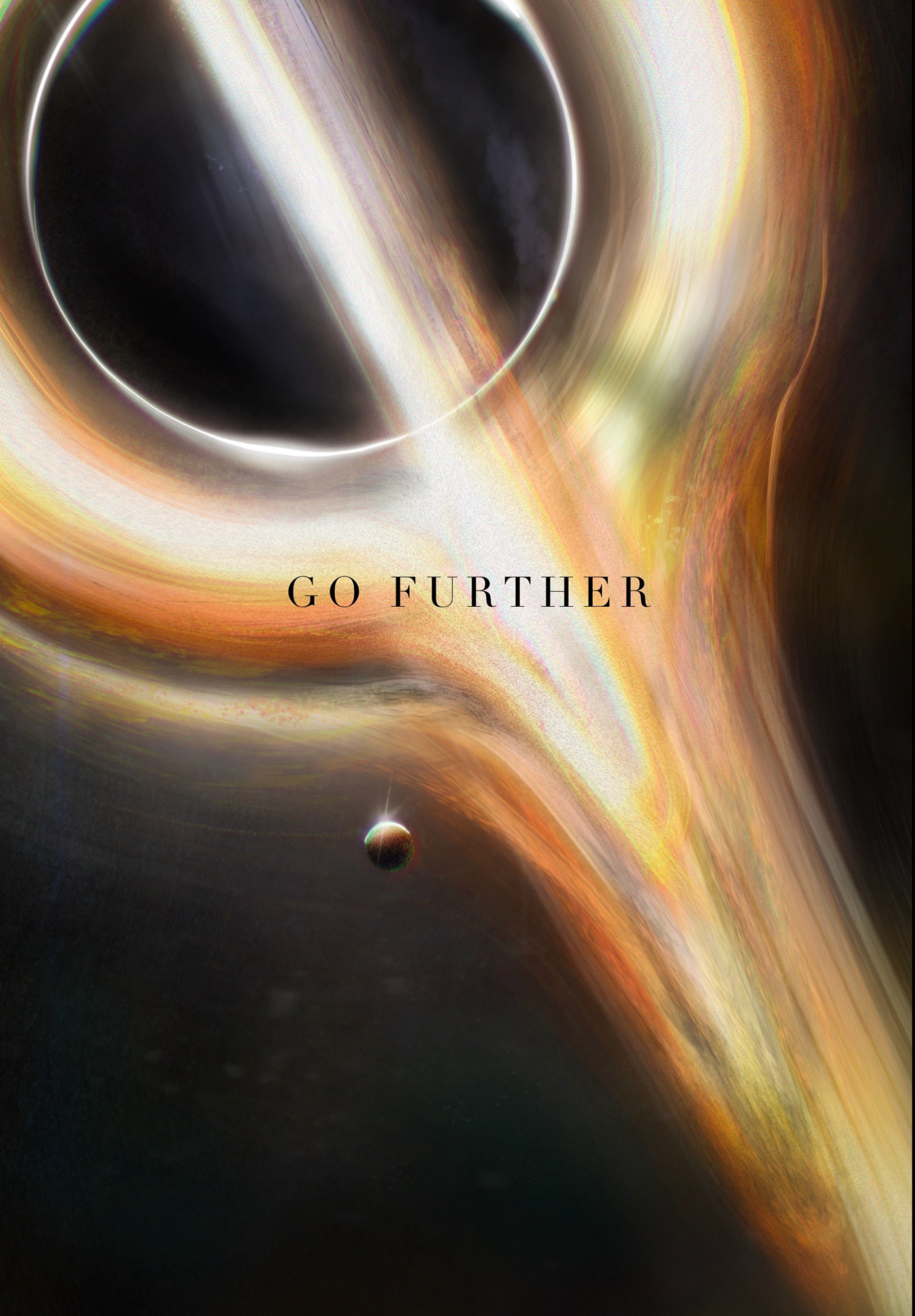 gargantua interstellar christopher nolan blackhole Space  blackhole illustration GoFurther interstellar poster spaceIllustration