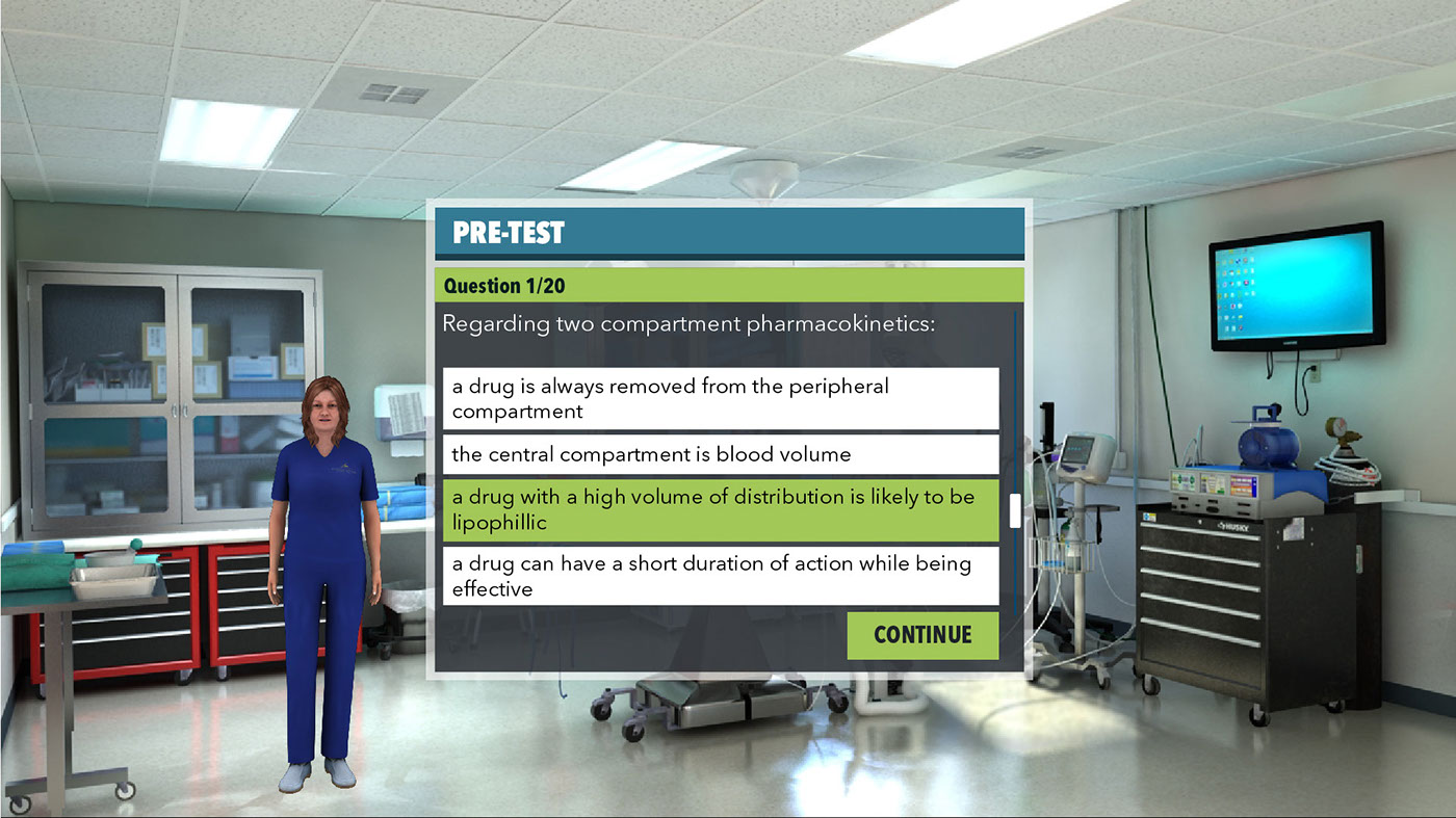 serious games healthcare simulations veterinary surgery gamification Game-based Learning eLearning