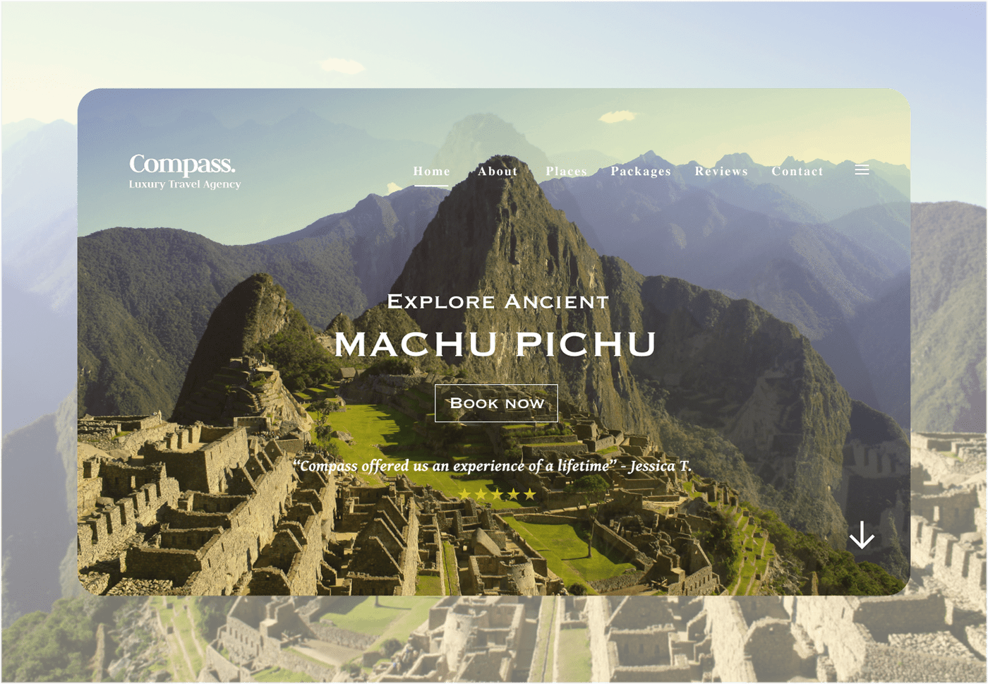 copperplate explore Judson landing page luxury Machu Picchu mountain mountains Travel travelagency