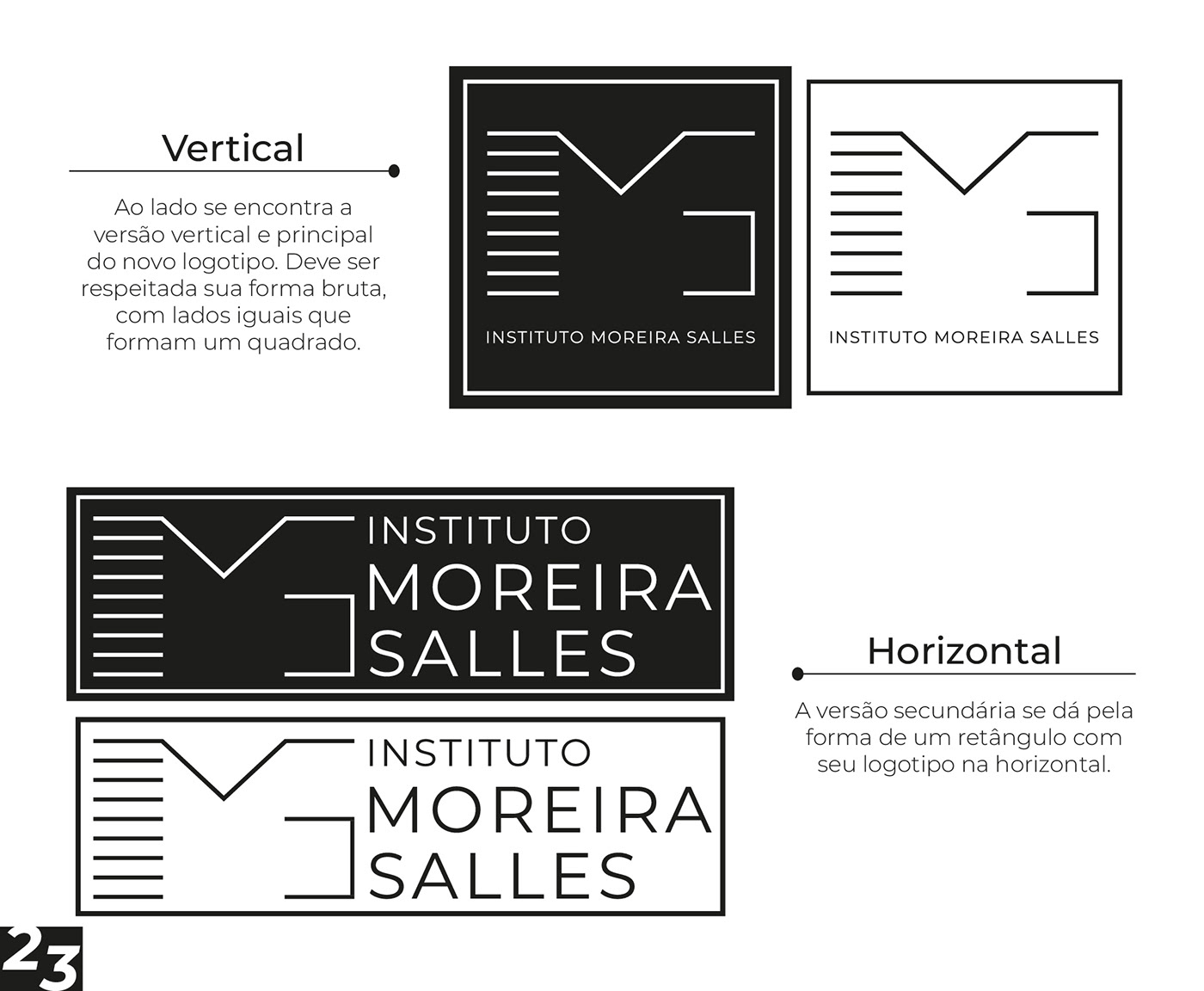 identidade Museu design marca logo Logotipo brand brandbook IMS instituto moreira salles