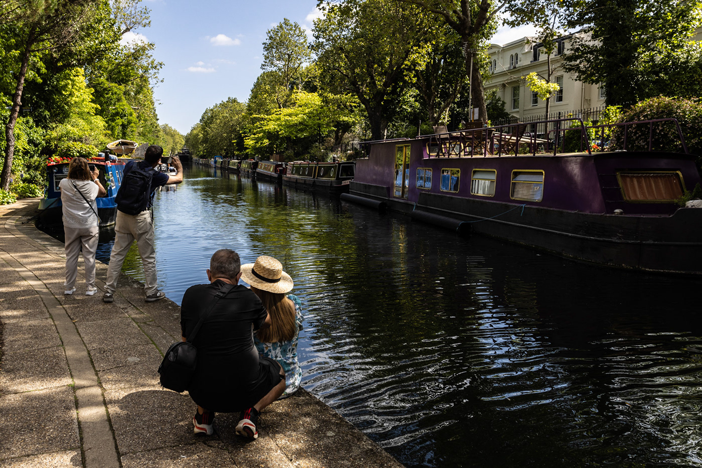 London Photography  photographer Boats travel photography narrowboats regent's canal Shane Aurousseau towpath Waterways
