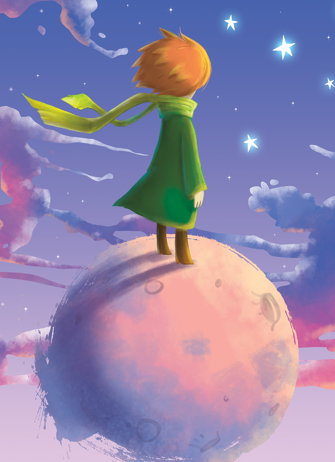 little prince book ILLUSTRATION  Fekete Szabolcs waxxos kis herceg Le Petit Prince prince