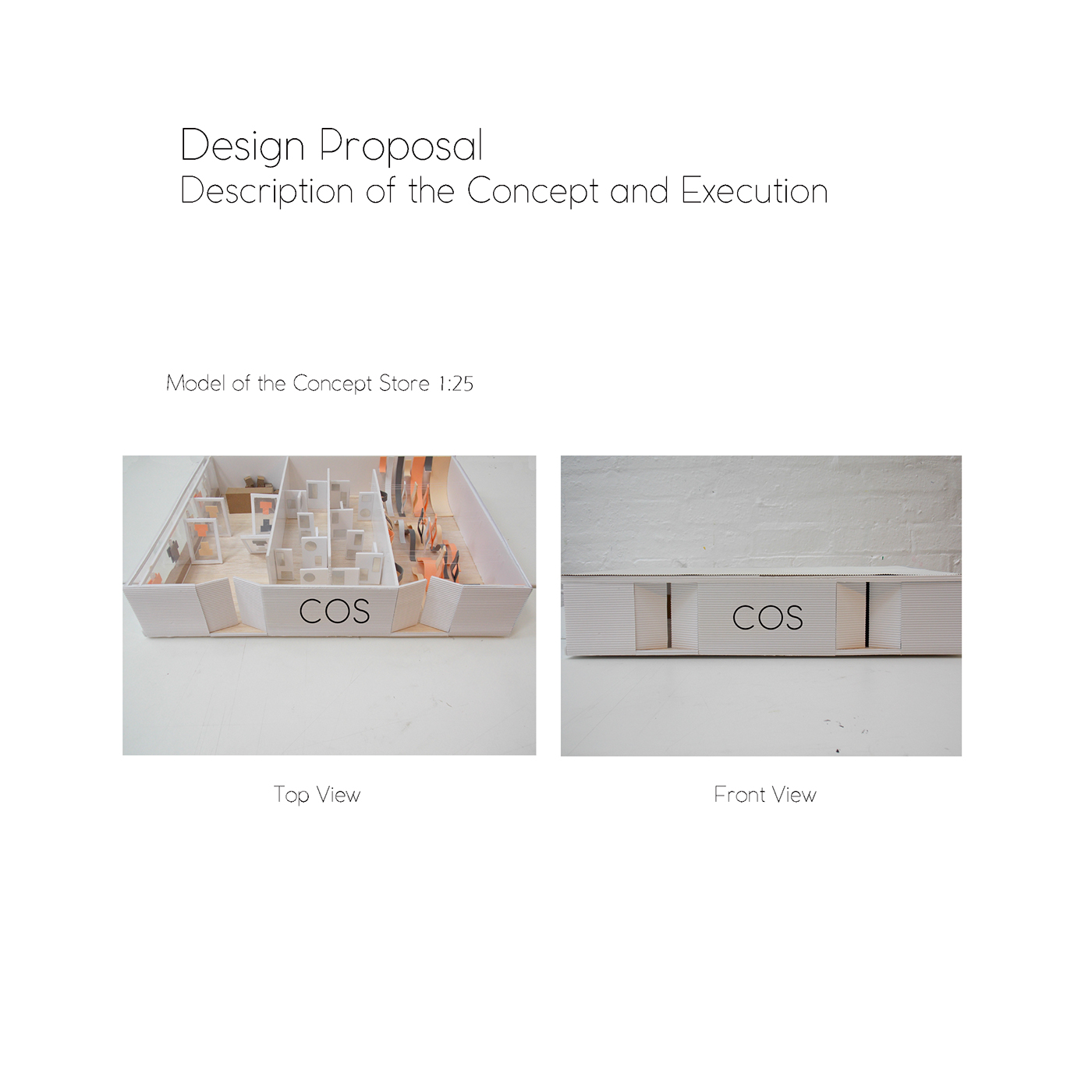 Interior design thesis Project art installation Retail concept store Visual Merchandising