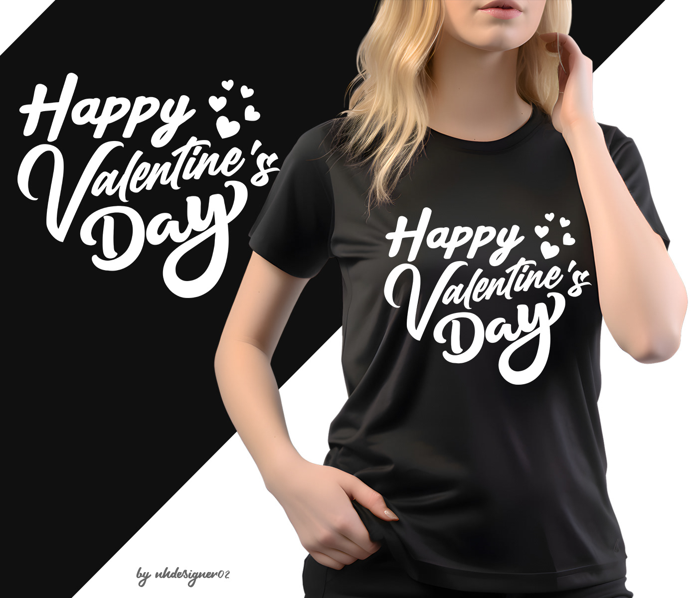 Clothing t-shirt typography   Graphic Designer Valentine's Day Love valentine Tshirt Design adobe illustrator designer