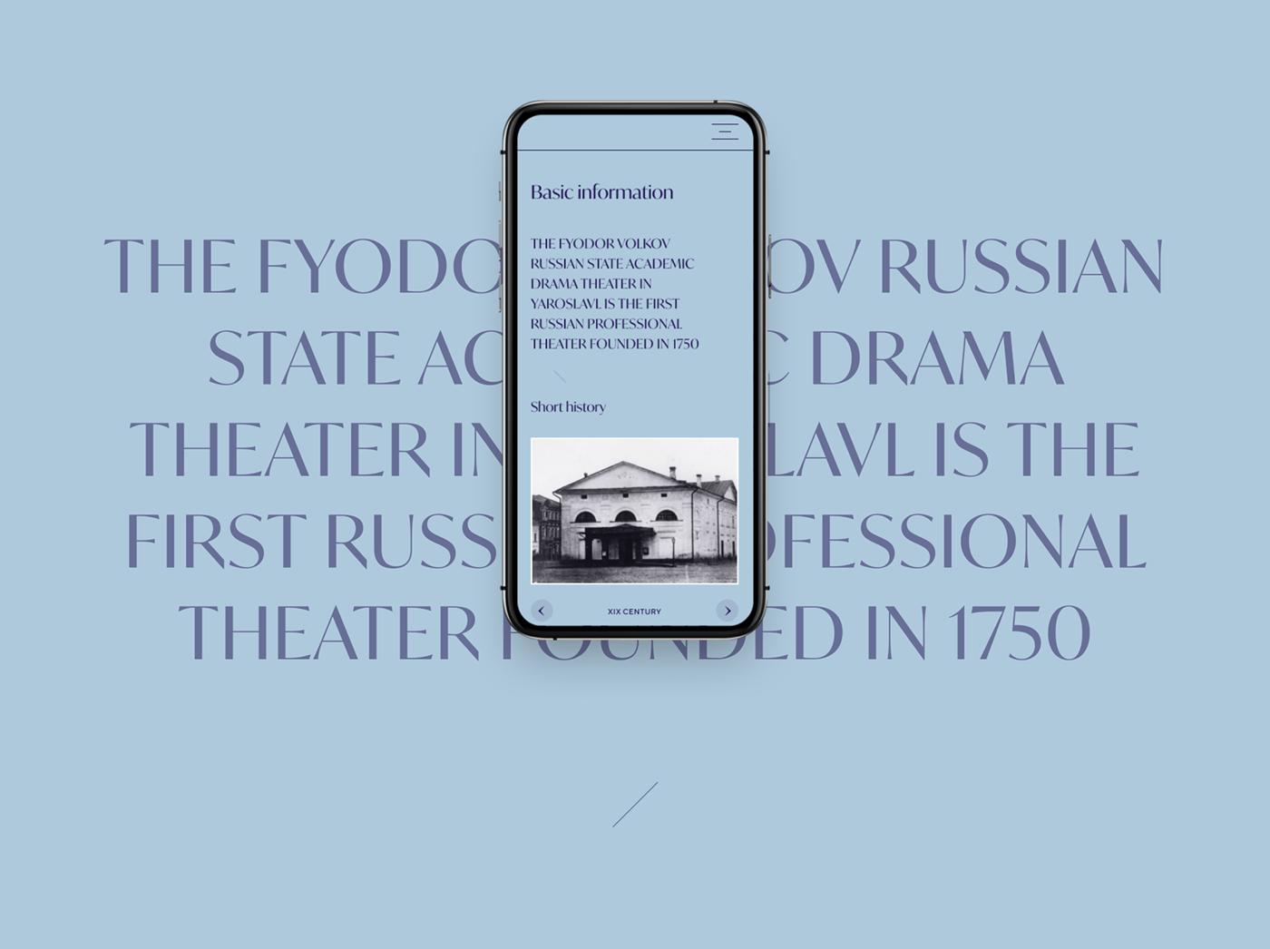 site theater  UI ux volkov theater Web Web Design  Website Concept