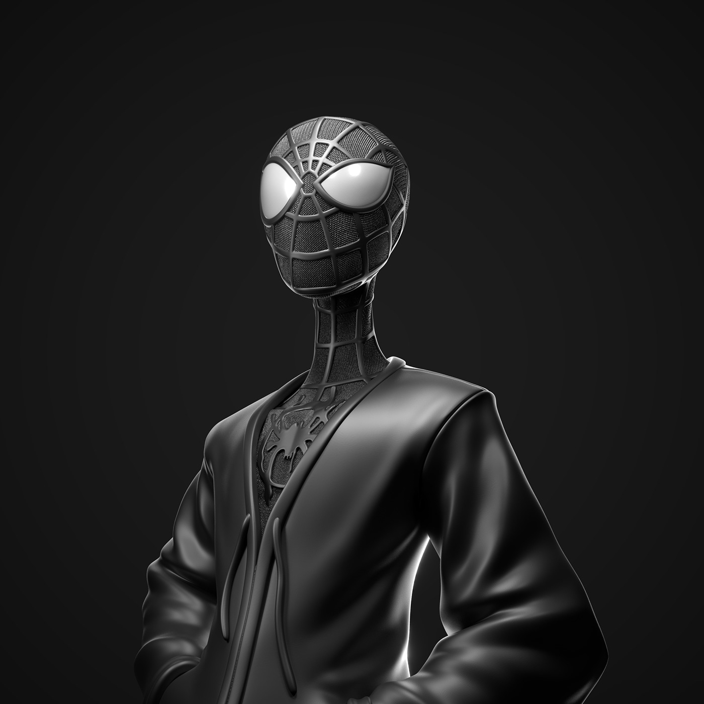 3D 3d print Character Fan Art model Spider Man
