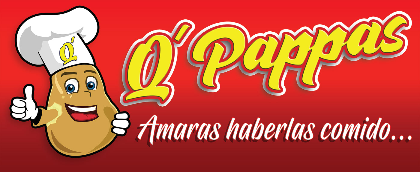 Advertising  business comida fast Food  papas Pappas patatas Promotion Rapida