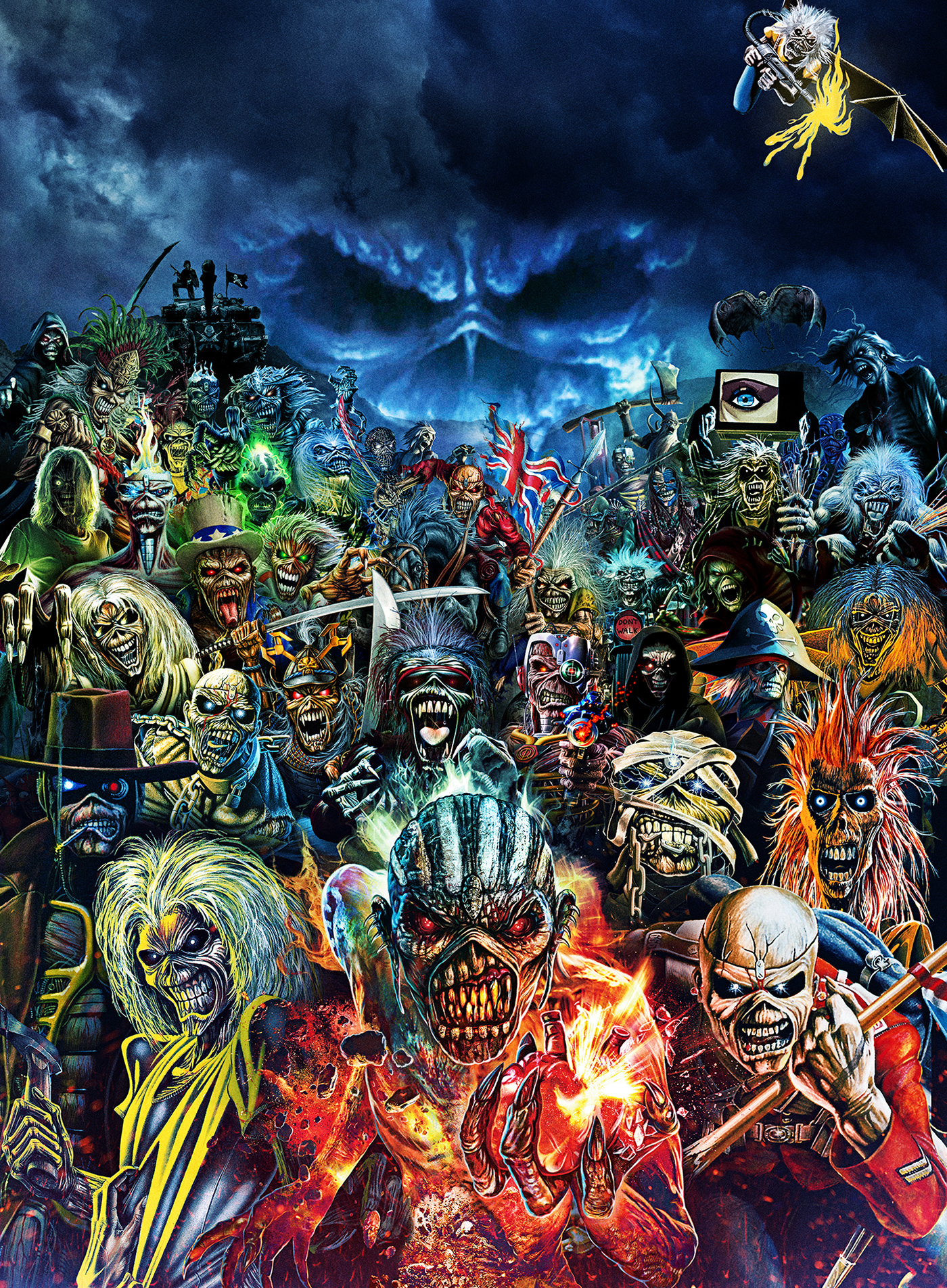 Metal Hammer: Iron Maiden on Behance