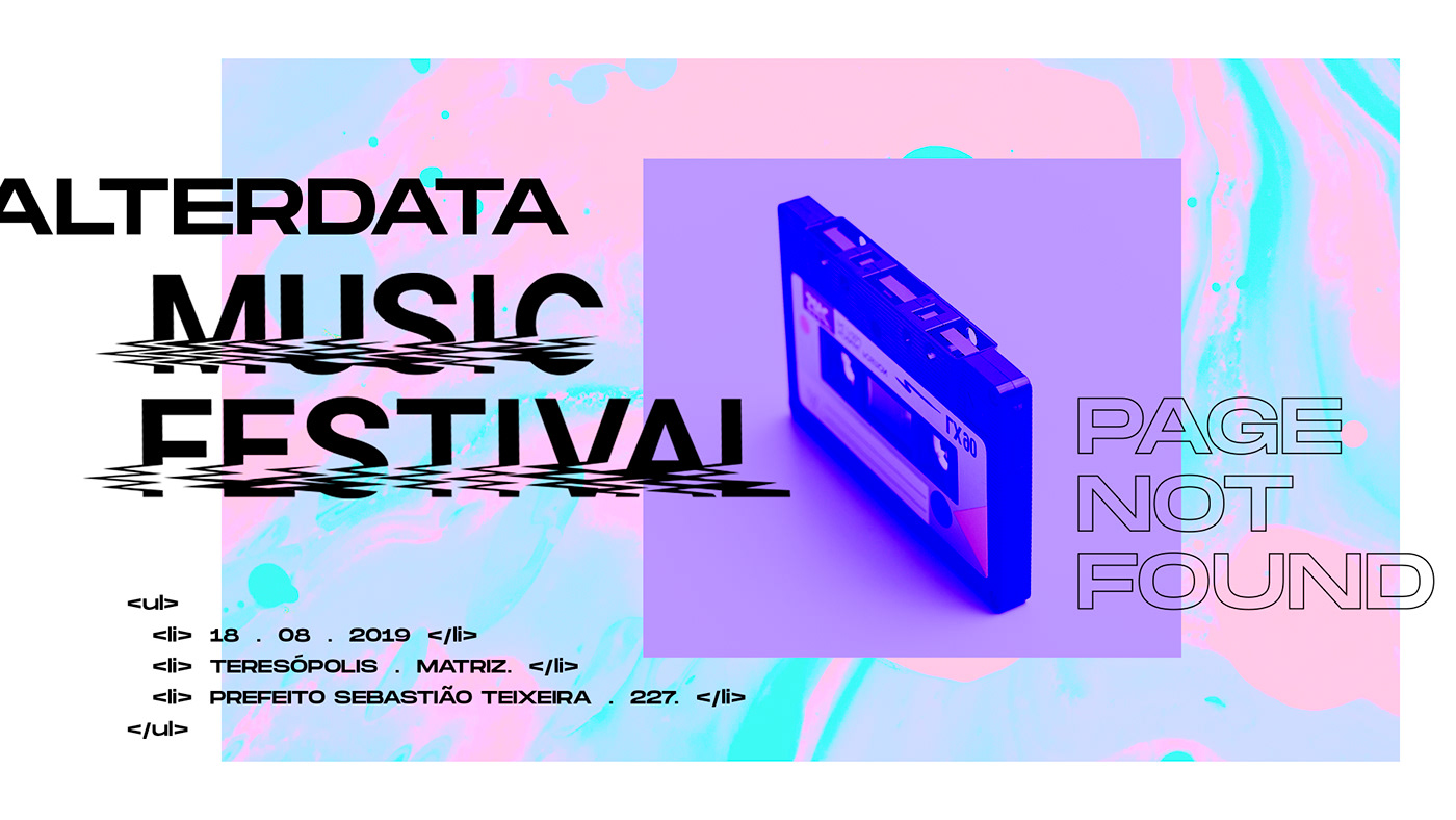 design brand festival music colors future software poster sound