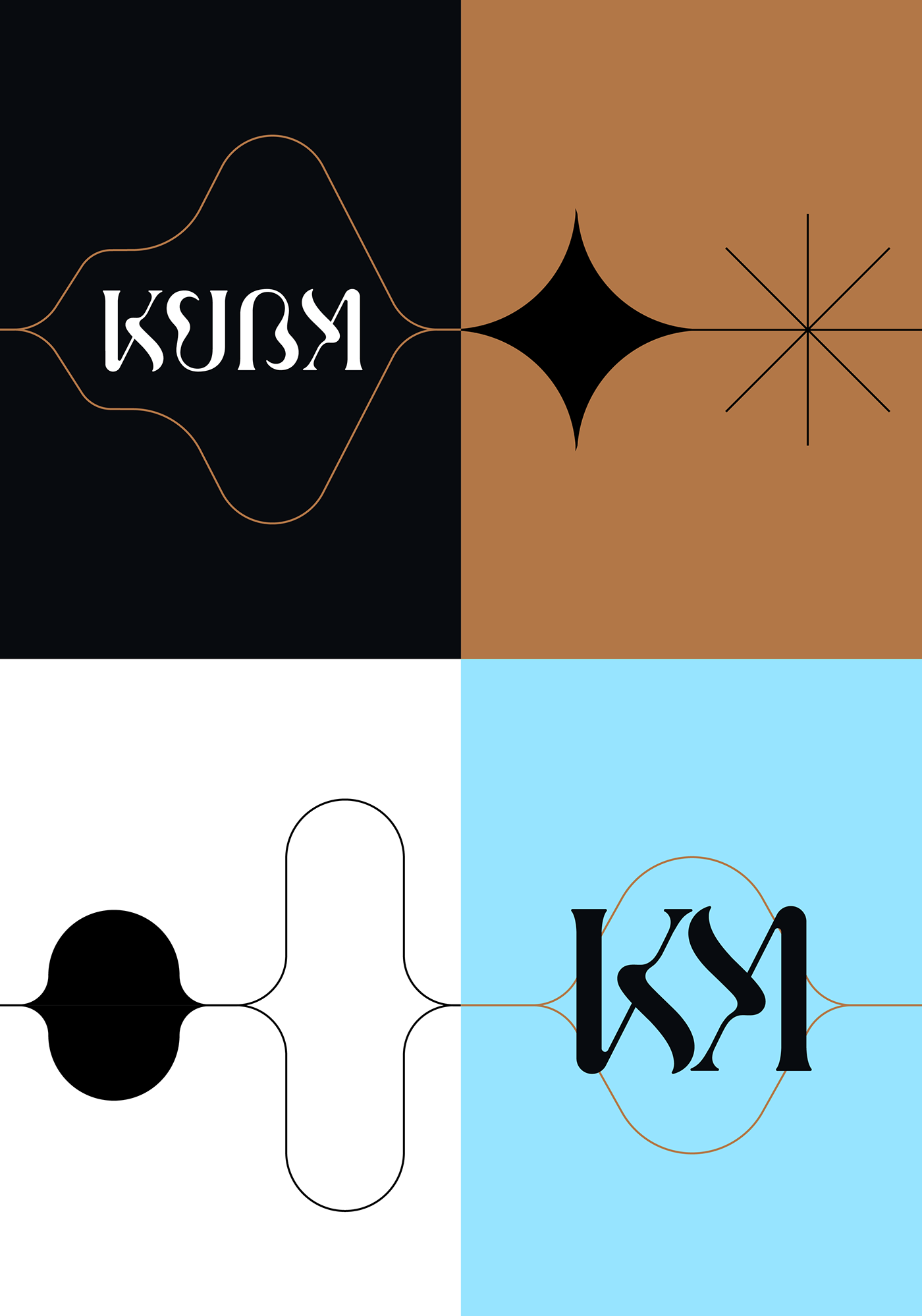 ambigram branding  identity lettering Logo Design Logotype minimalist Packaging Brand Design