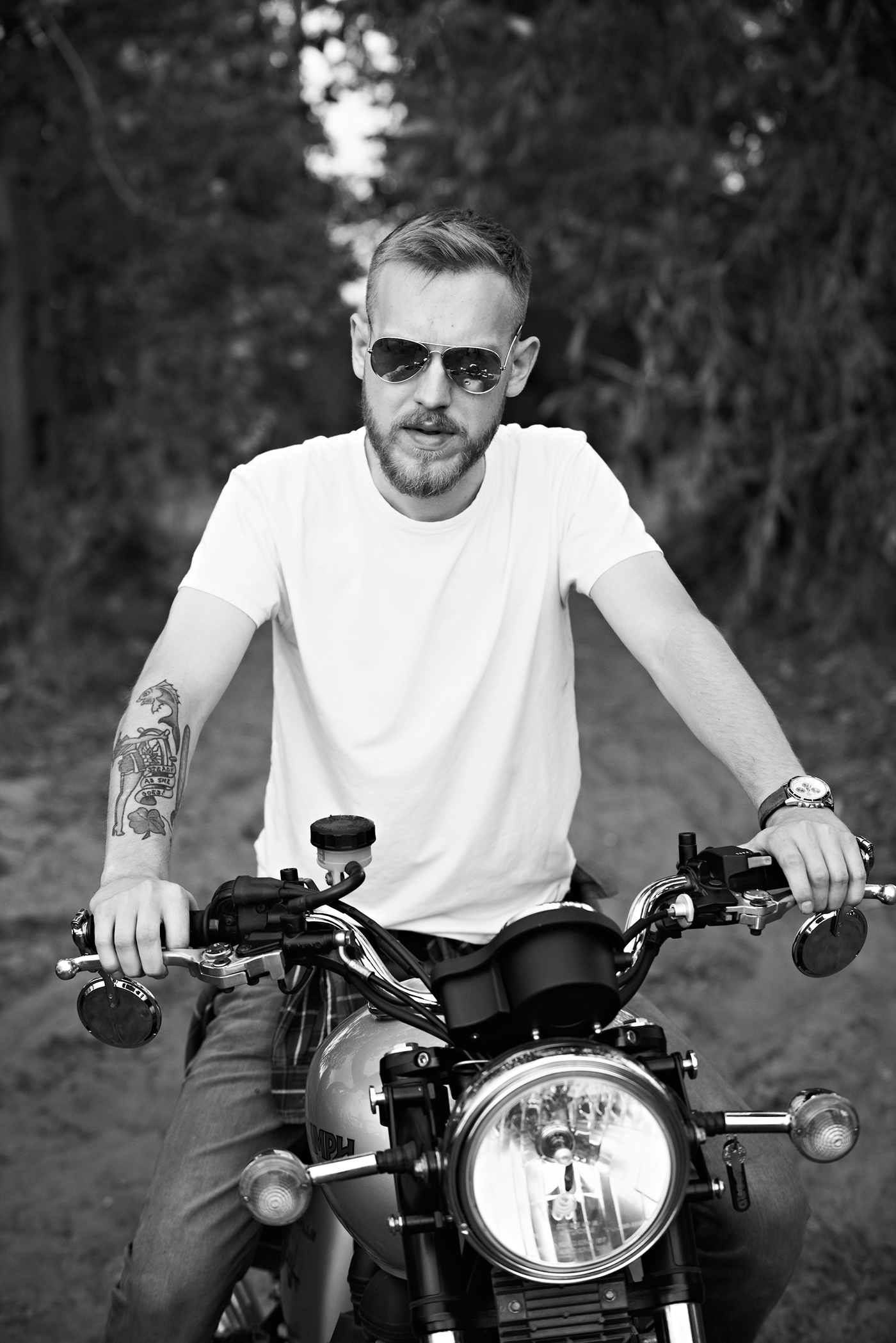 barber BARBER'S Photography  Menswear men people motocycle Motor Tree  car