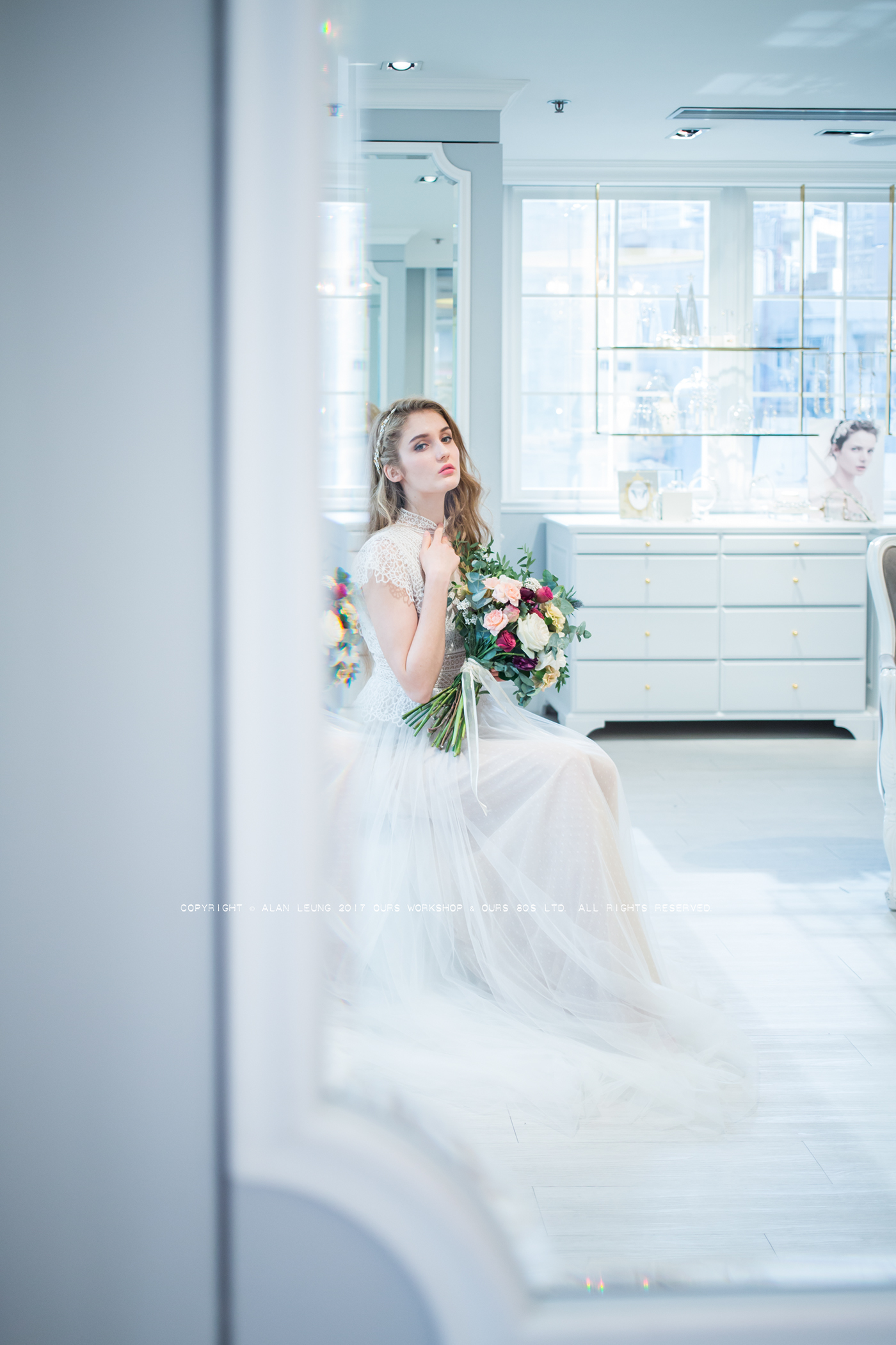 wedding bridal DIVINE ATELIER Fashion  model Hong Kong