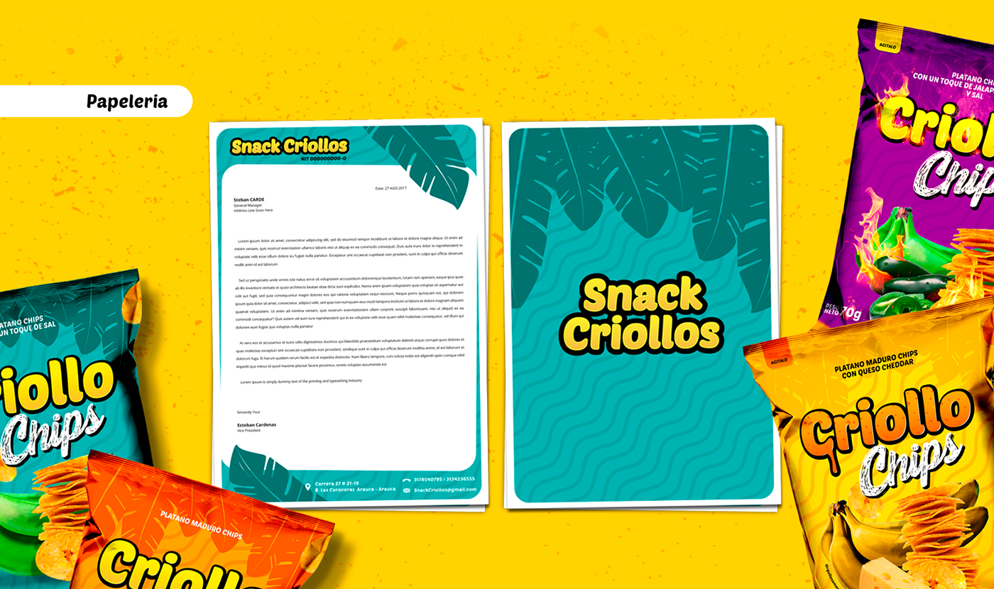 brand marca platano tostones chips Packaging empaque social media criollo snack