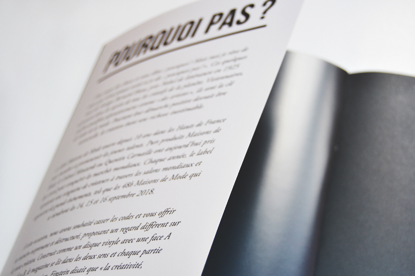 magazine edition editorial design graphique Fashion  graphisme book mise en page Booklet Mode