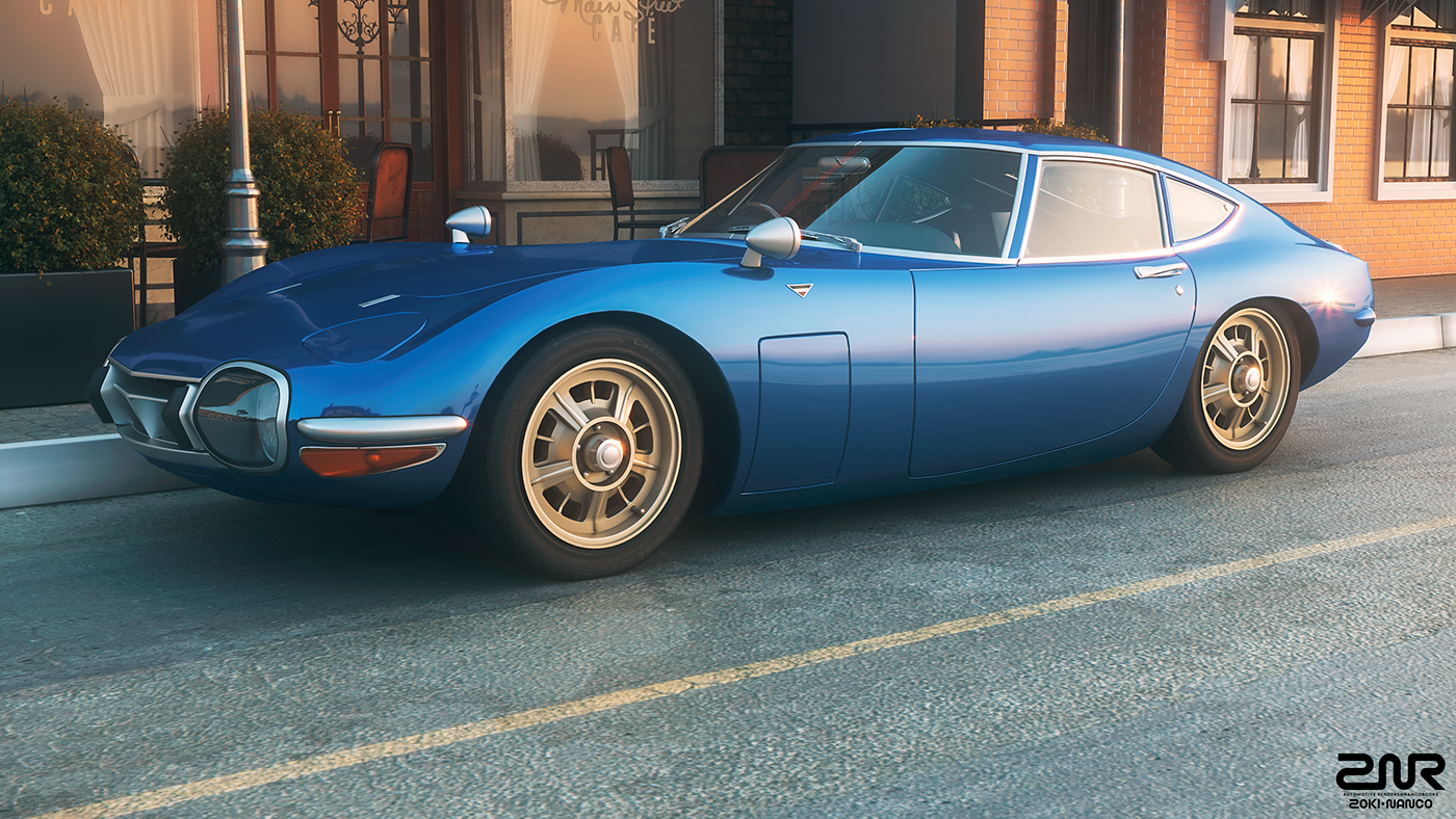 #3d #cg #cgi #render #toyota #2000gt #racing #custom #unique #track #wide #performance #road #luxury #vintage #classic #timeless #stance #slammed