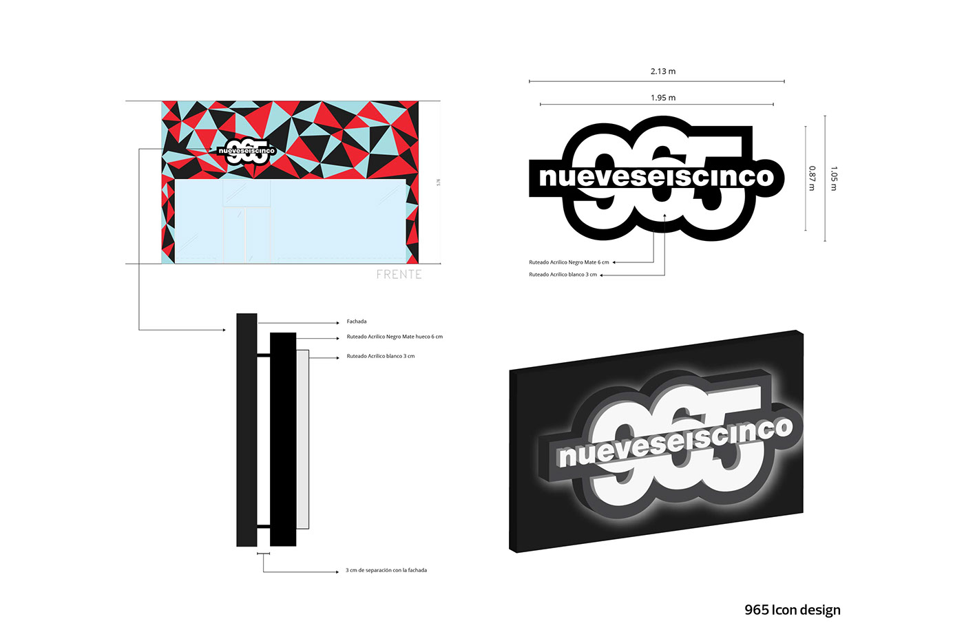 branding  design architecture Icon shop Retail streetwear identity argentina