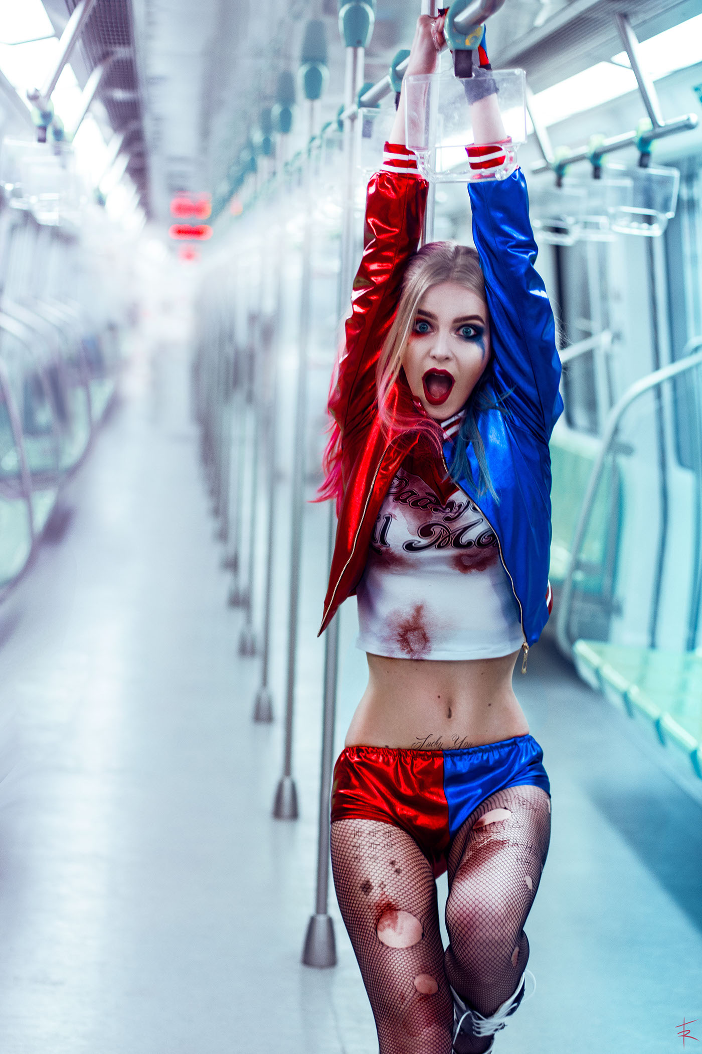 photo art Cosplay photoshop collage harley quinn Celebrity cosplay photography Style