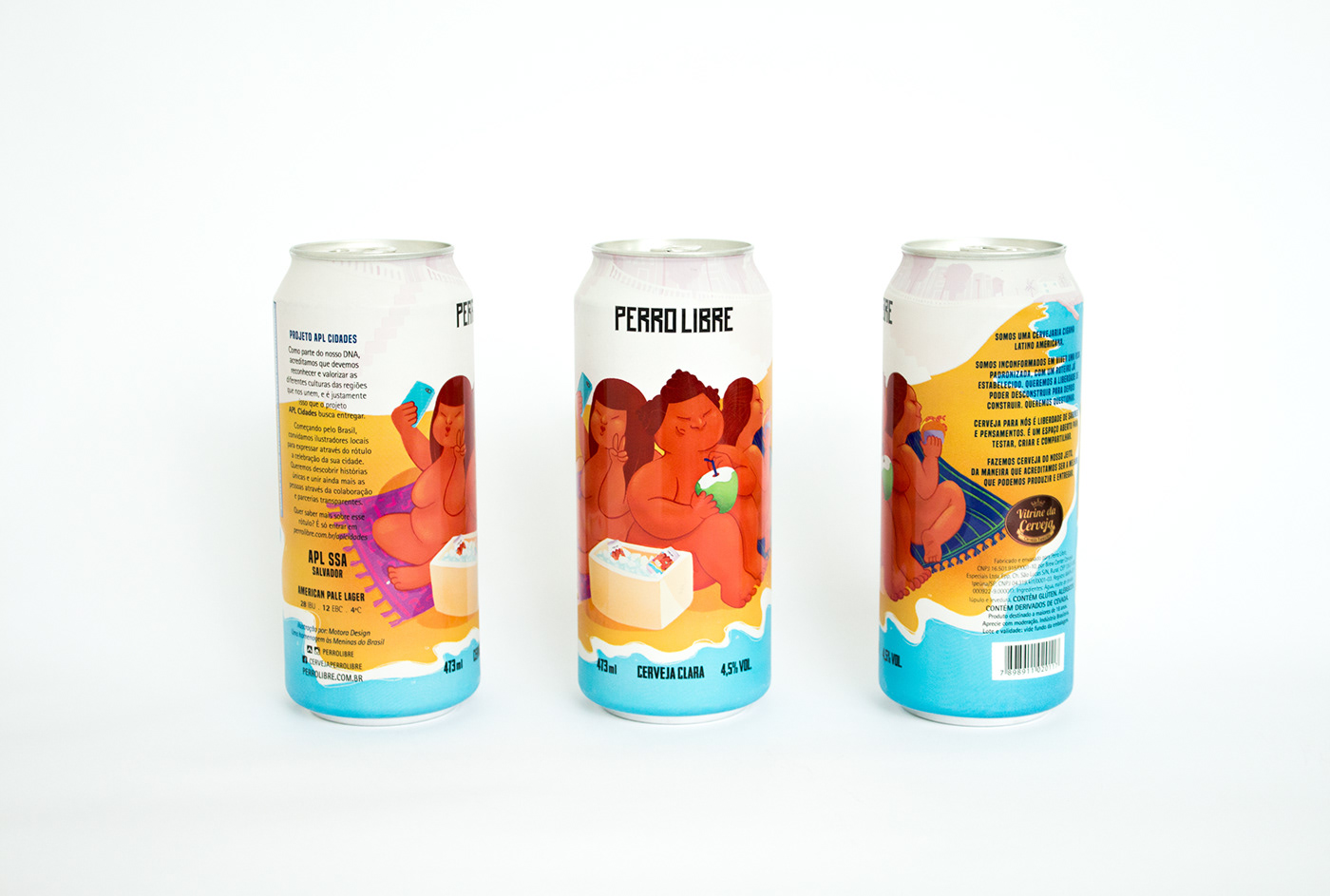 salvador beer beach chubby summer can drink Packaging